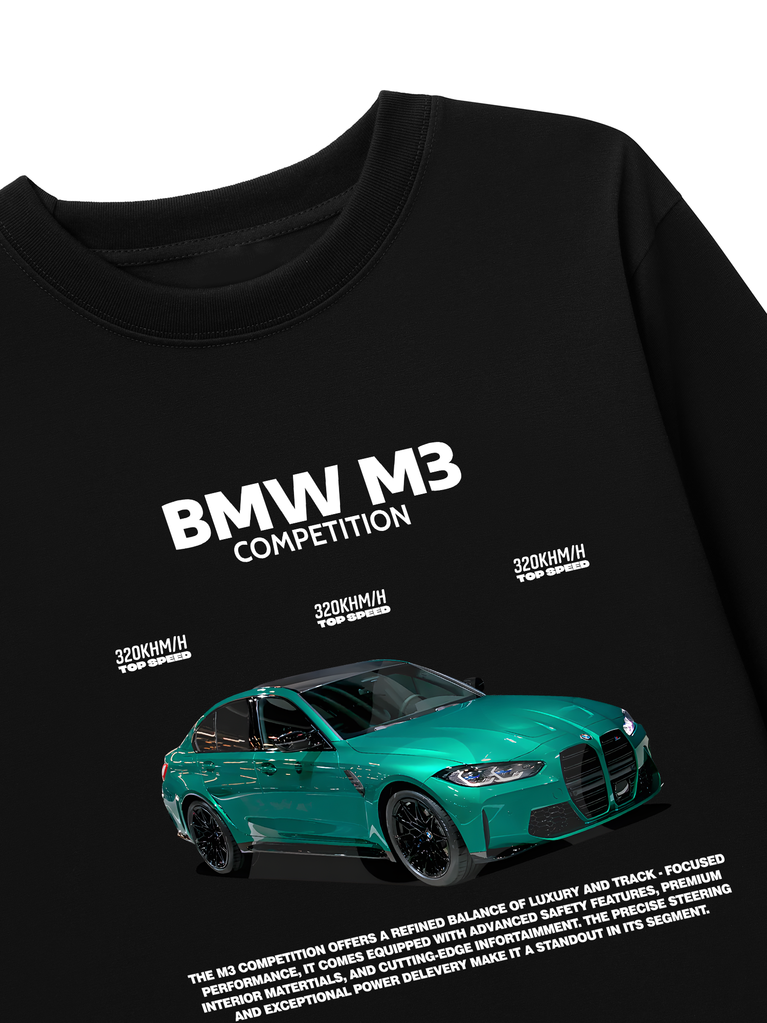 Áo Thun Dài Tay BMW M3 Competition