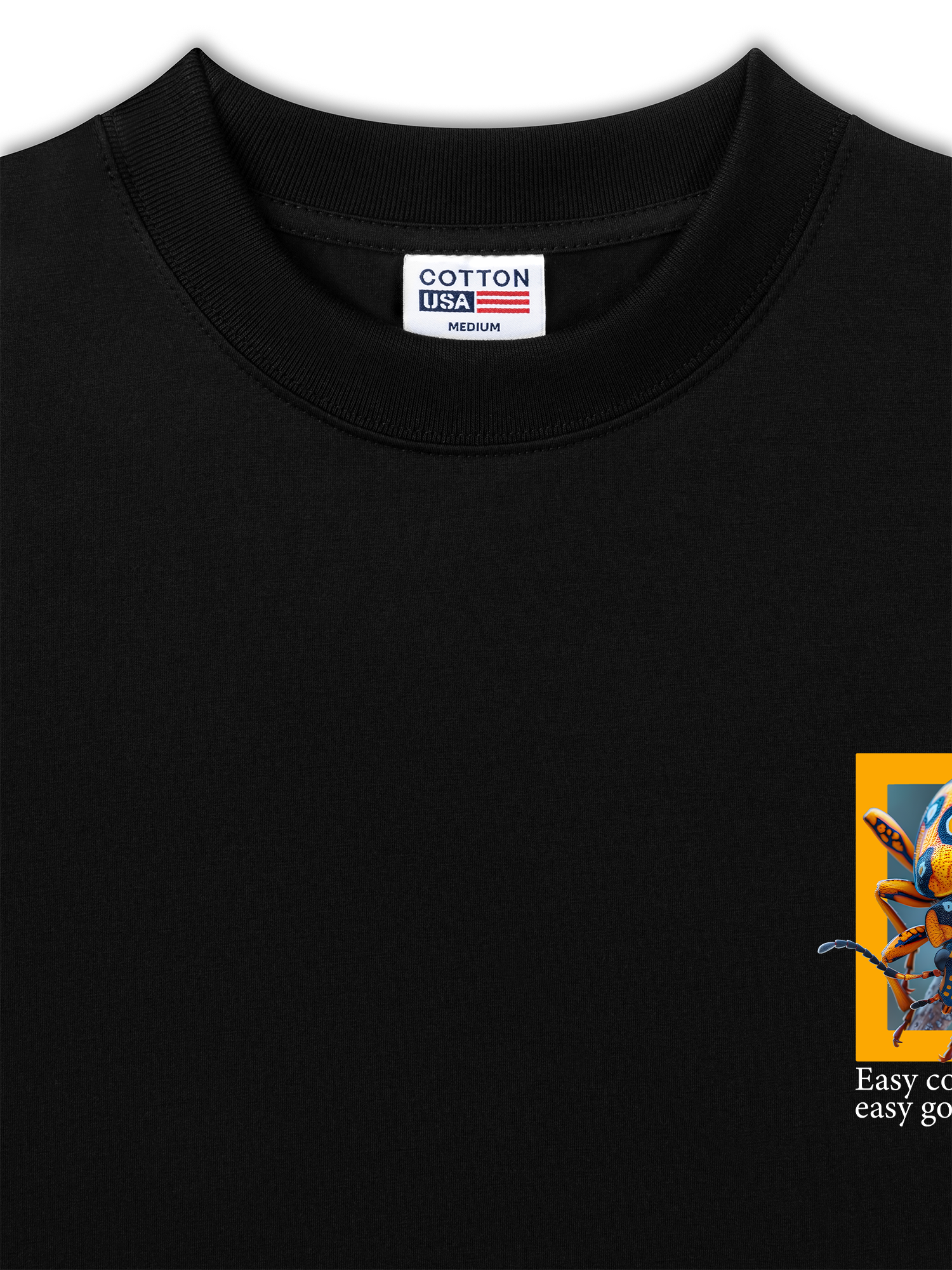 Áo Thun Relaxed Fit Wild Life Easy Come Easy Go