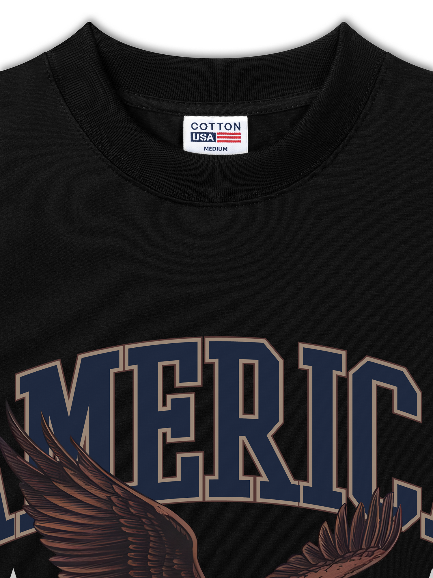 Áo Thun Relaxed Fit USA Home Of The Brave