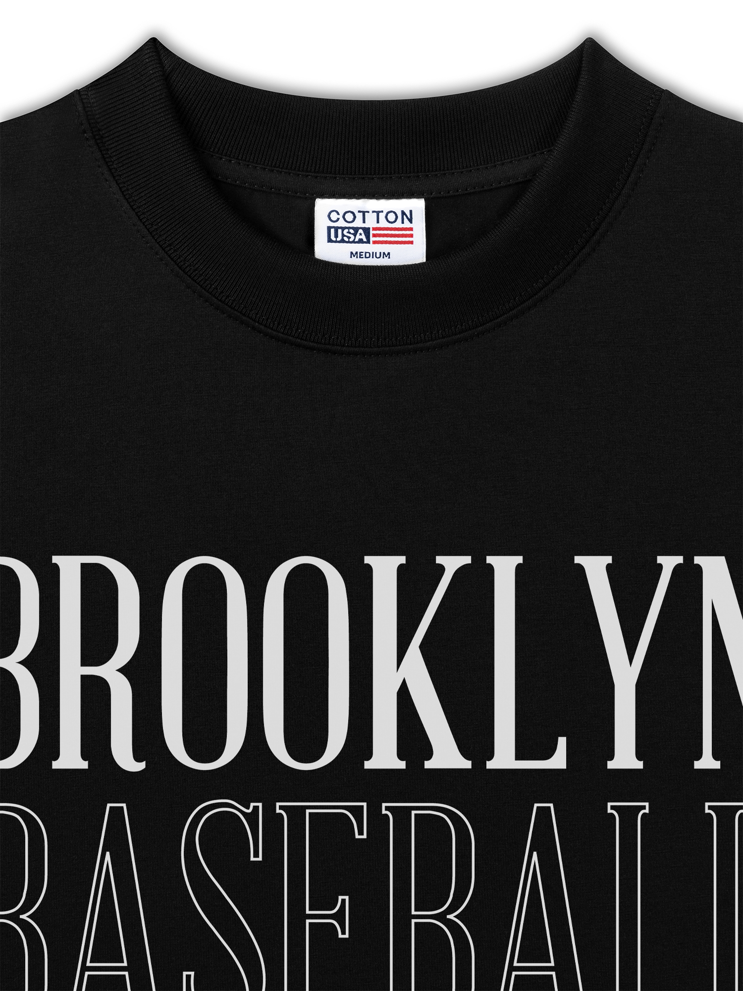 Áo Thun Relaxed Fit Baseball Basic Brooklyn