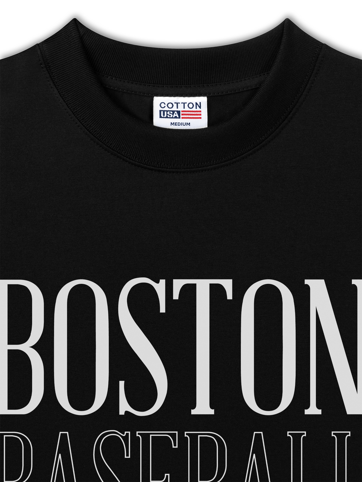 Áo Thun Relaxed Fit Baseball Basic Boston