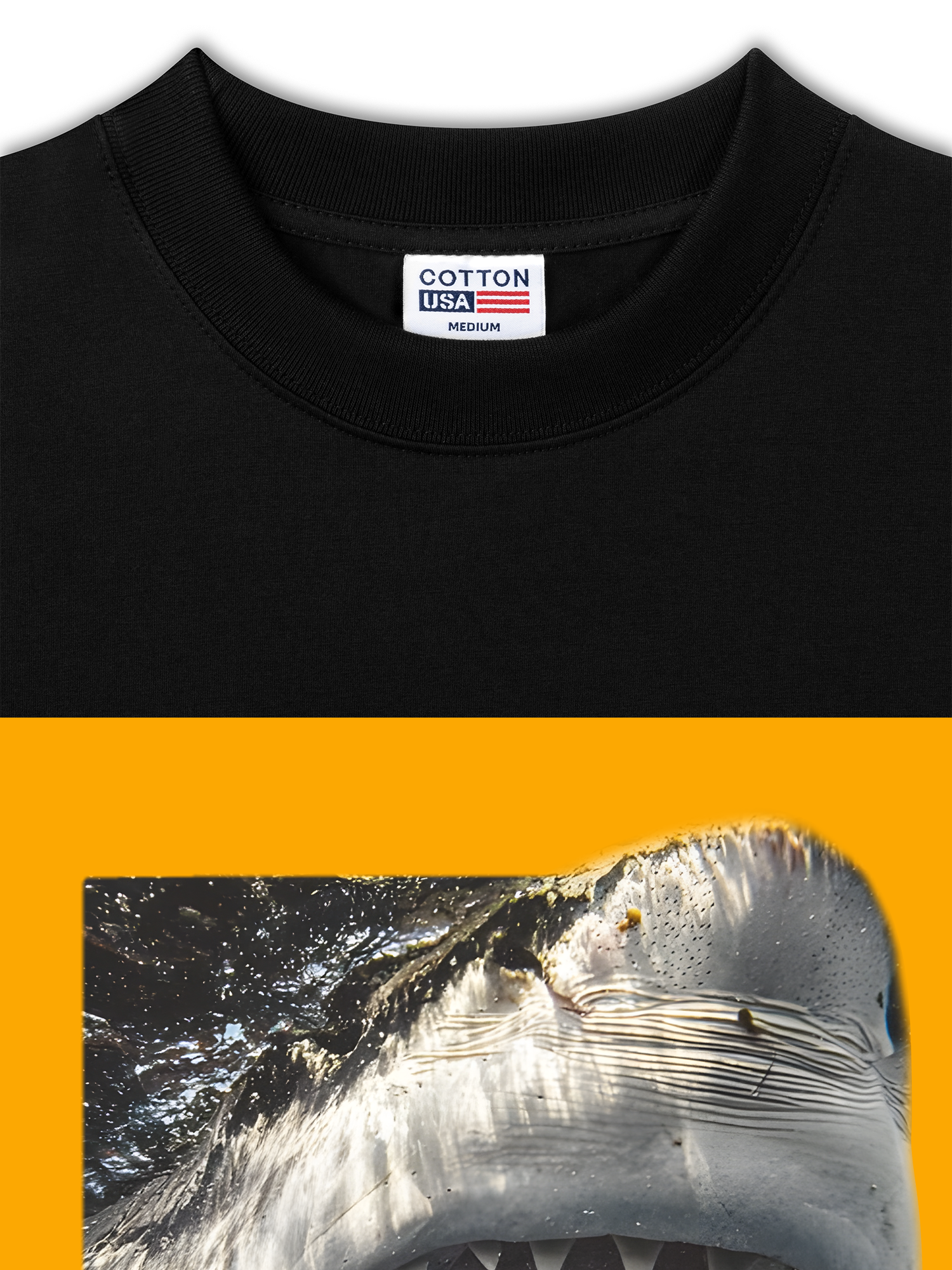 Áo Thun Relaxed Fit Wild Life Deadly Deep Sea