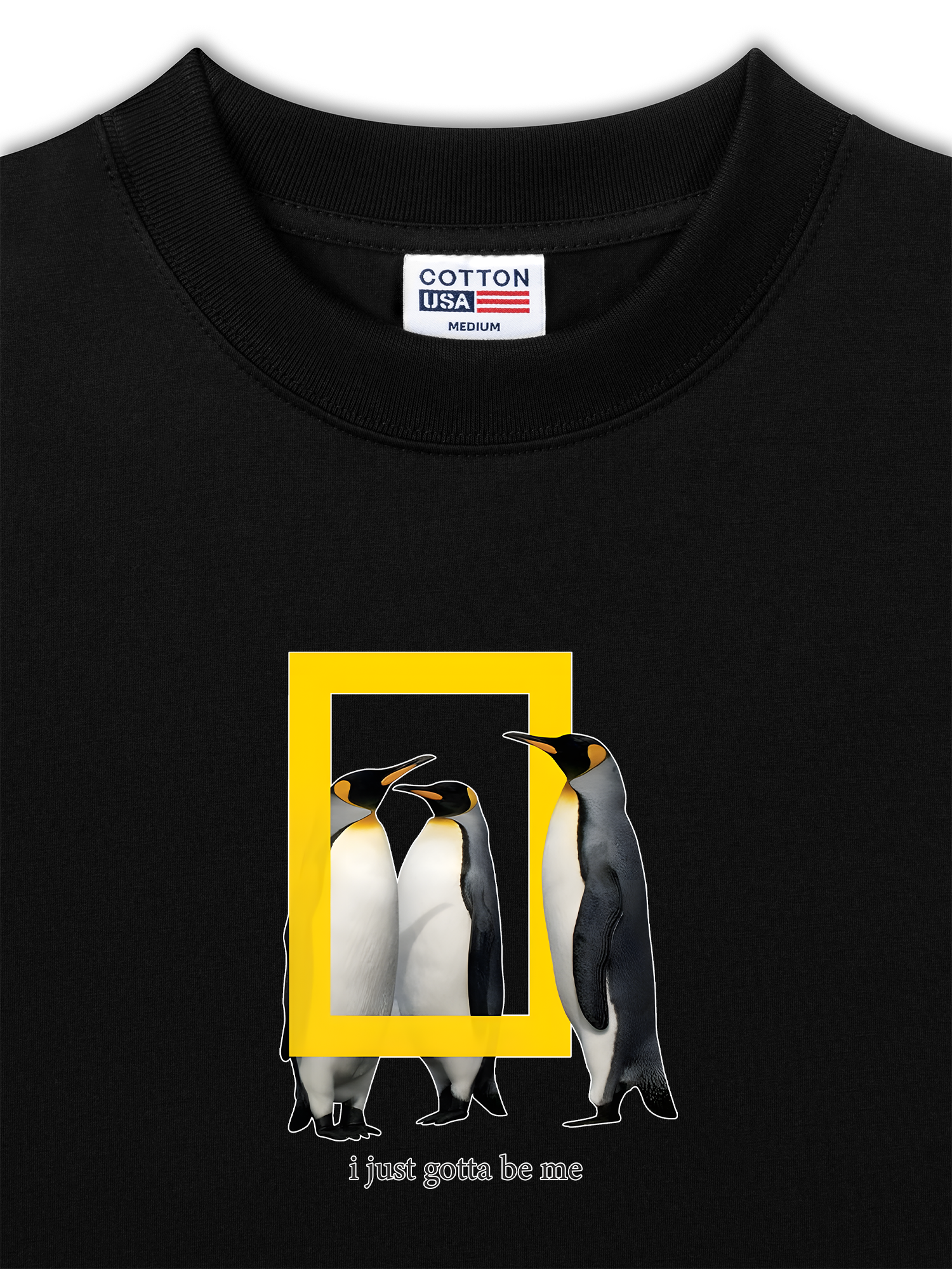 Áo Thun Relaxed Fit Wild Life I Just Gotta Be Me