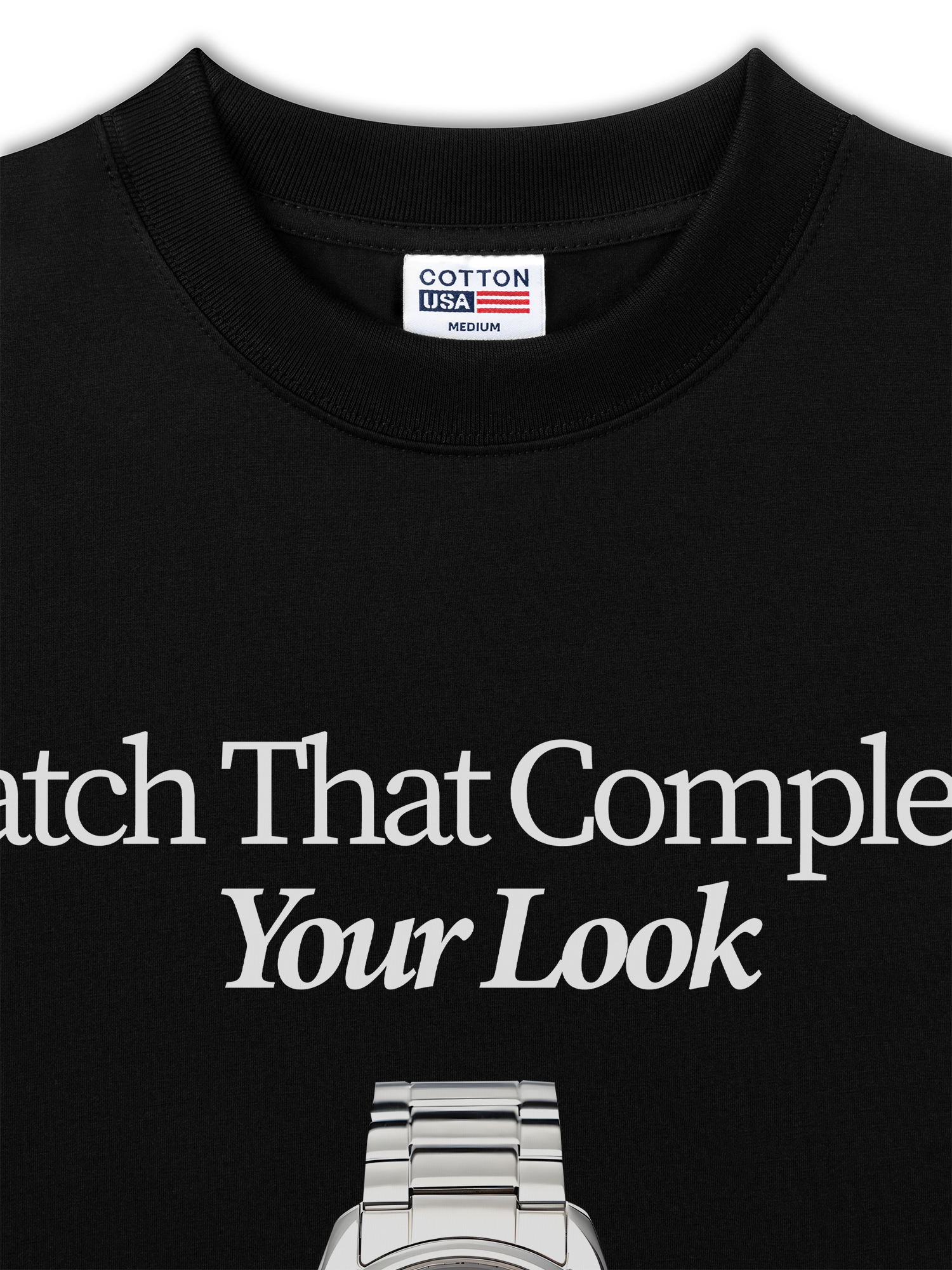 Áo Thun Relaxed Fit Watch That Completes