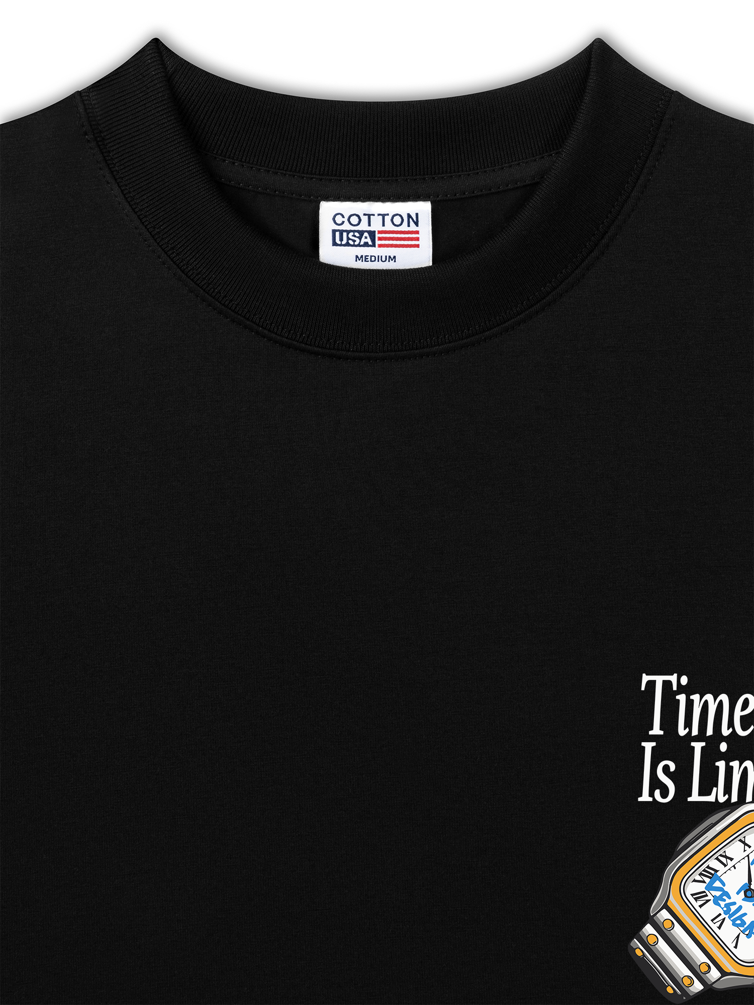 Áo Thun Relaxed Fit Time Is Limited