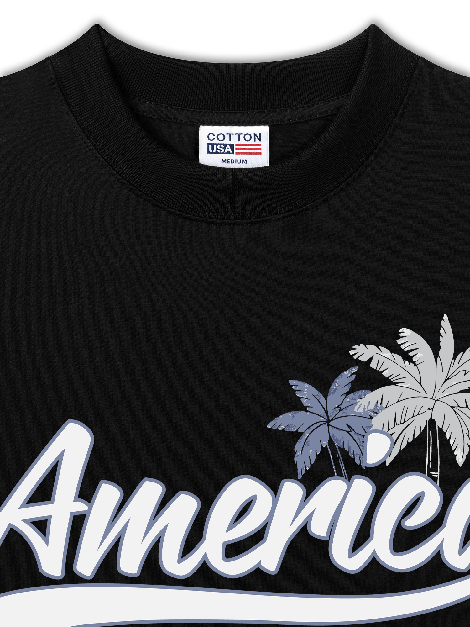 Áo Thun Relaxed Fit Baseball America Summer Time