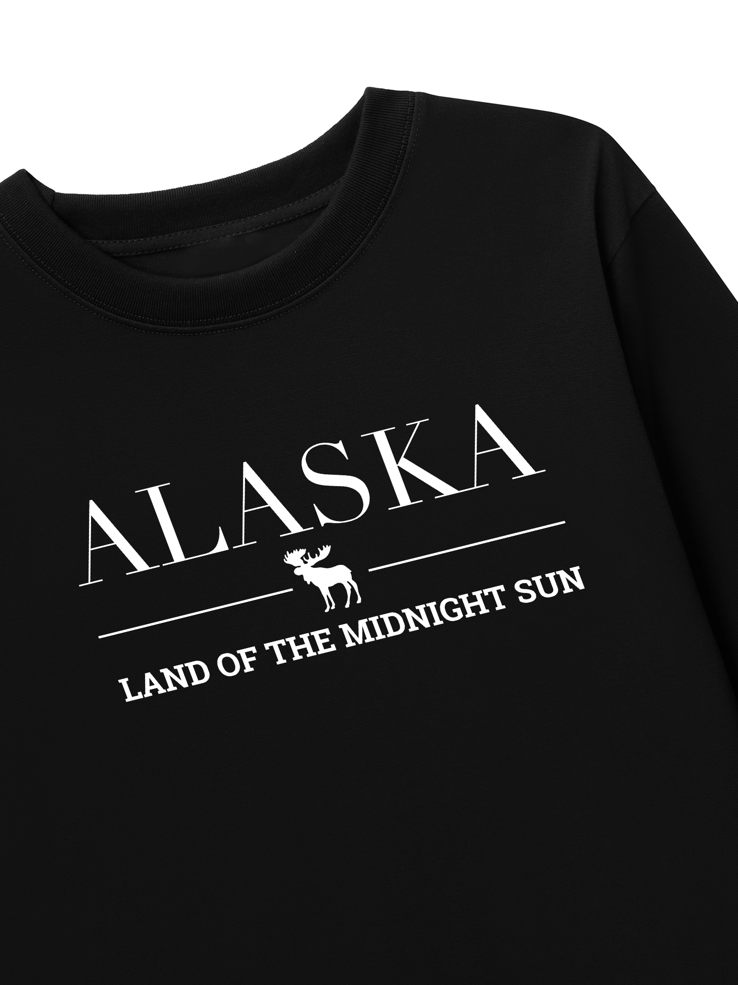 Áo Thun Dài Tay Alaska Land Of The Midnight Sun