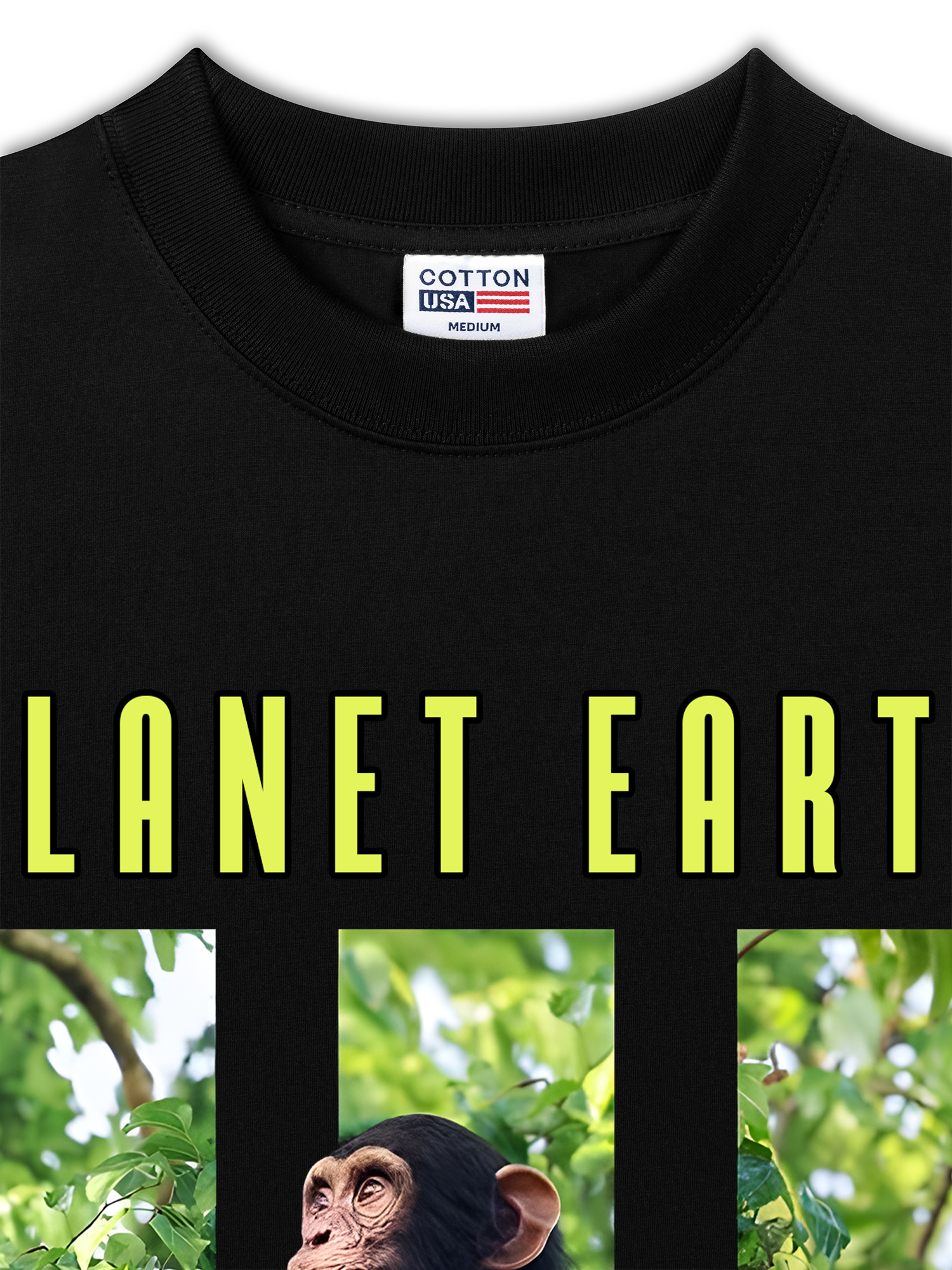 Áo Thun Relaxed Fit Wild Life Planet Earth Forests