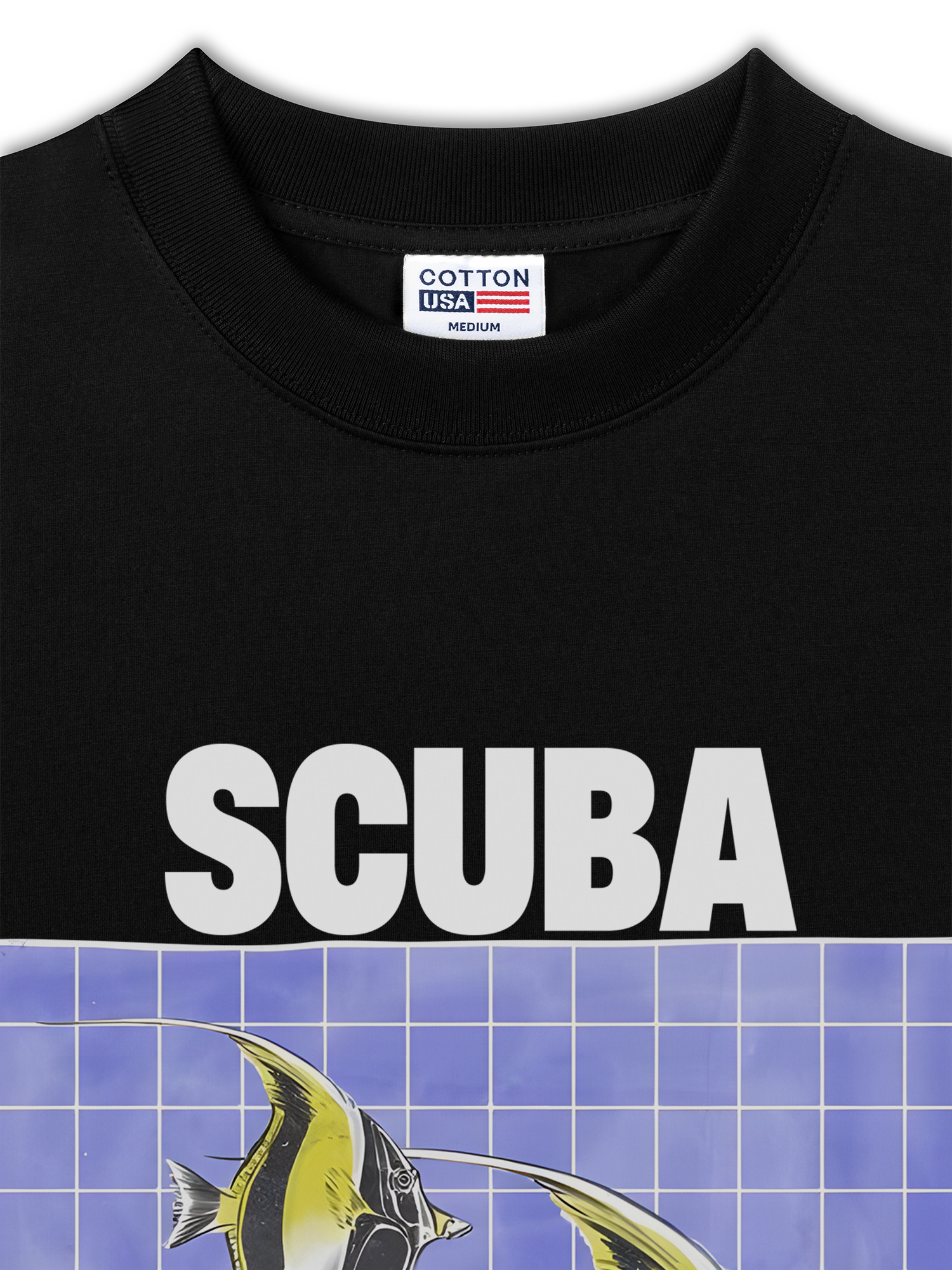 Áo Thun Relaxed Fit Tropical Scuba Paradise