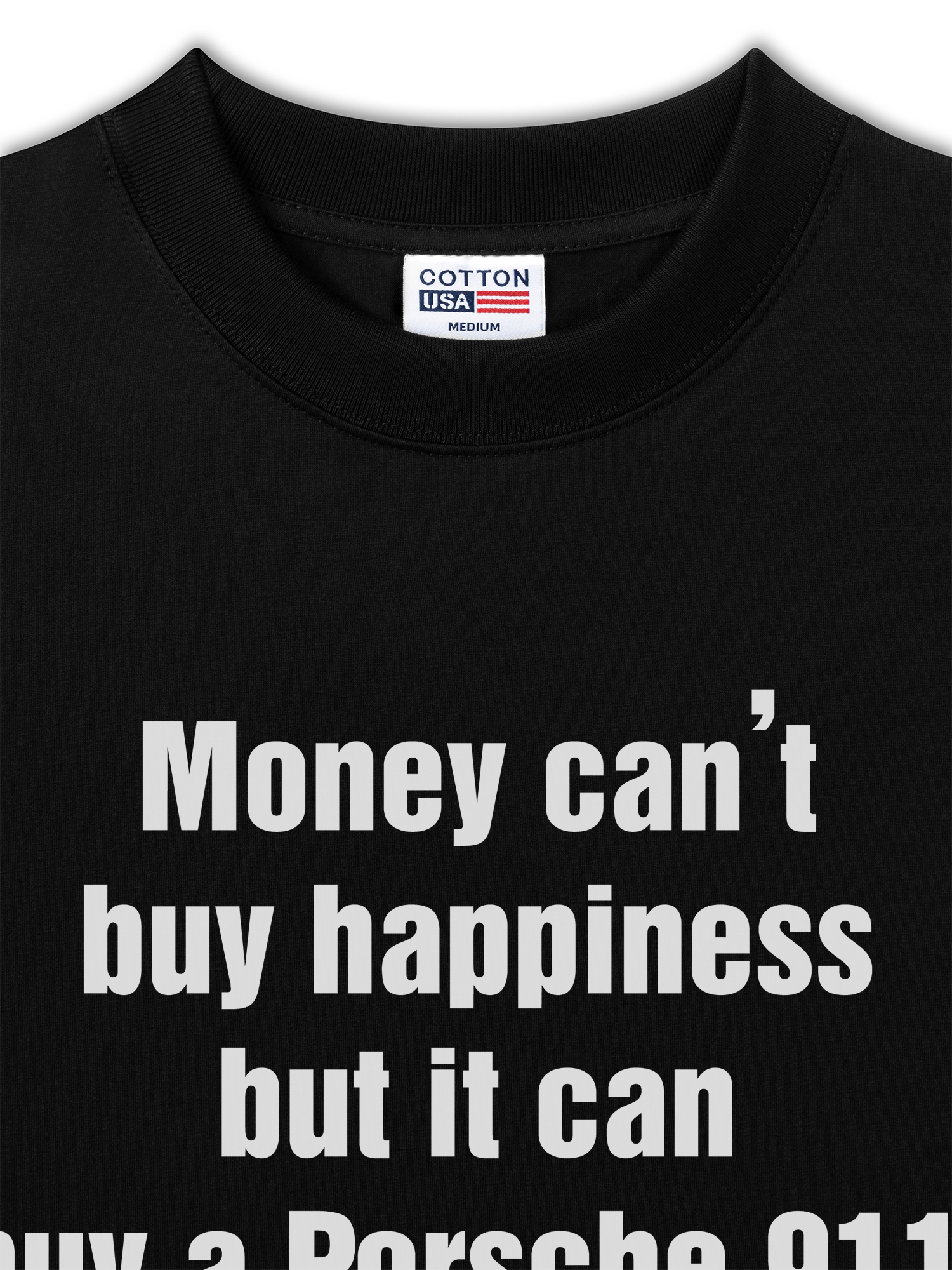 Áo Thun Relaxed Fit Porsche Money Can't Buy Happiness