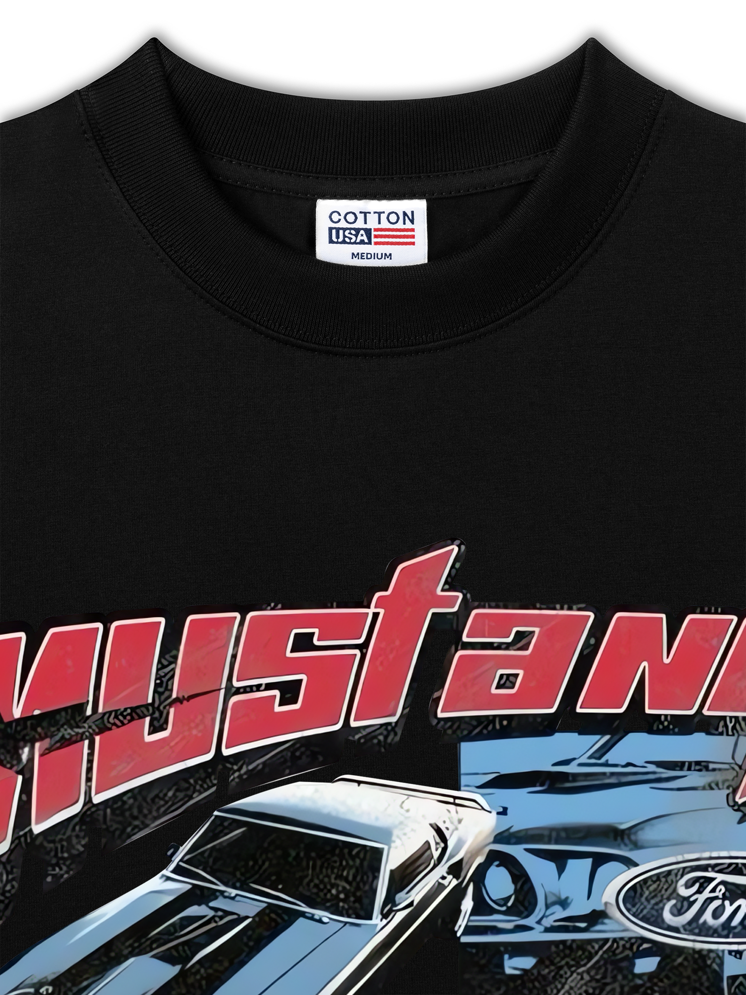 Áo Thun Relaxed Fit Ford Vintage Blue