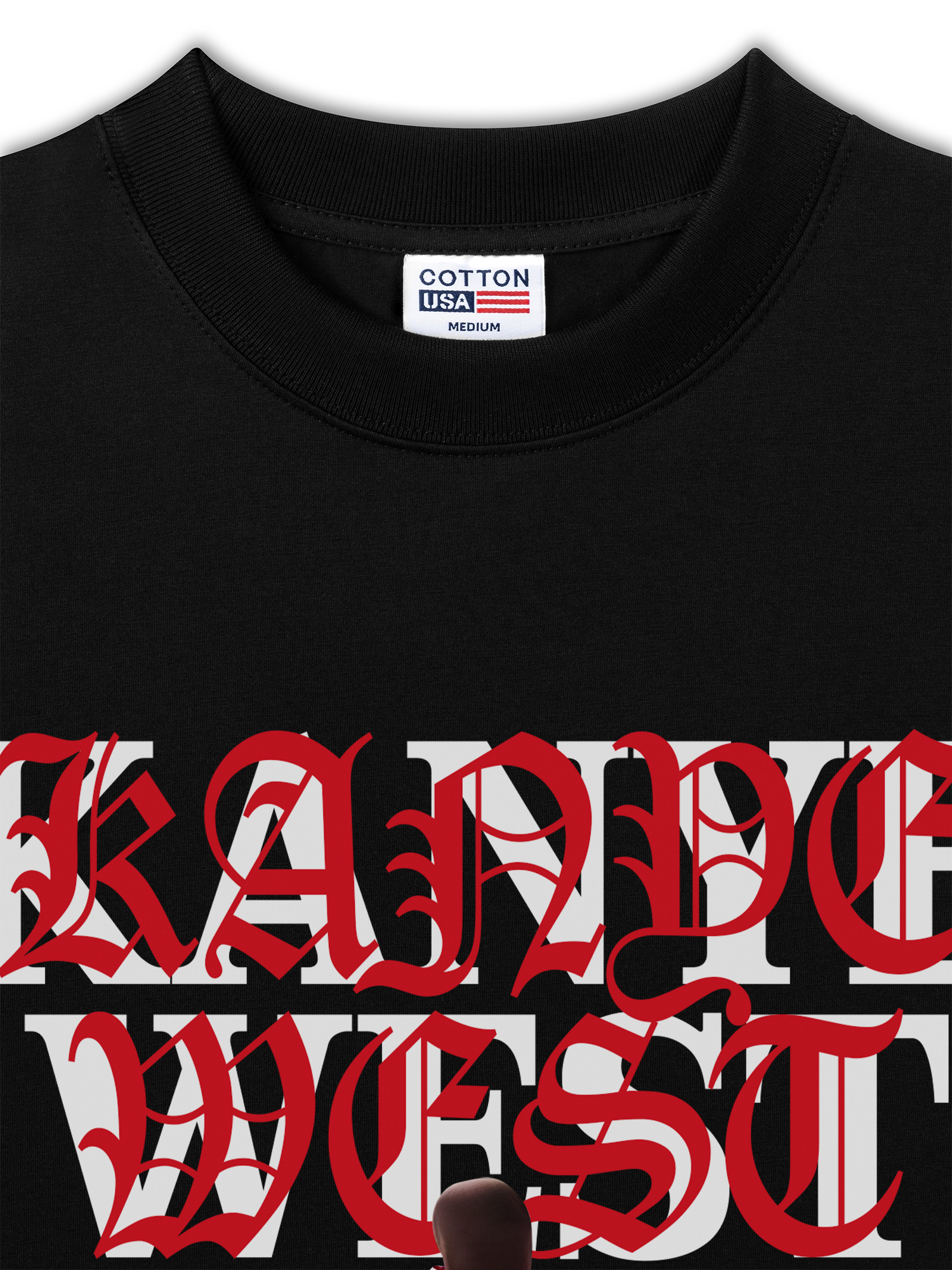 Áo Thun Relaxed Fit Rapper Kanye West