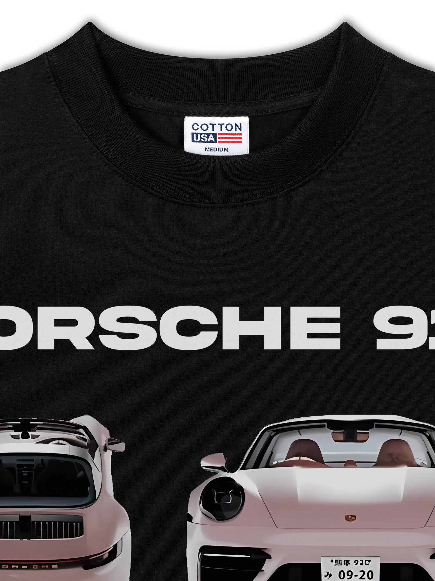 Áo Thun Relaxed Fit Porsche 911 Pear Pink