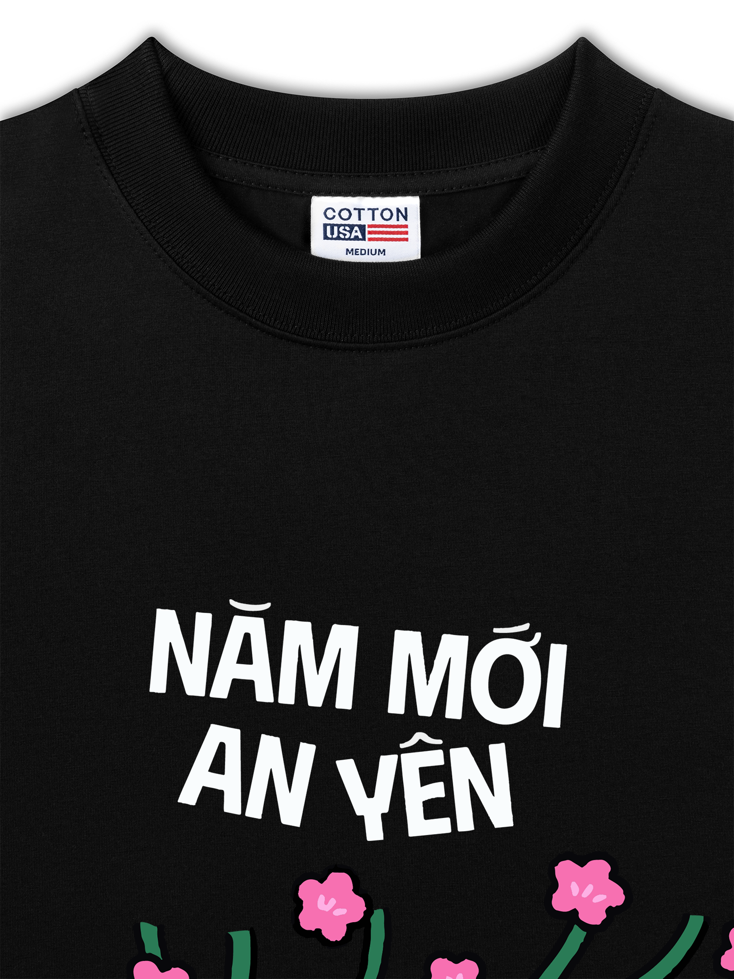 Áo Thun Relaxed Fit Năm Mới An Yên