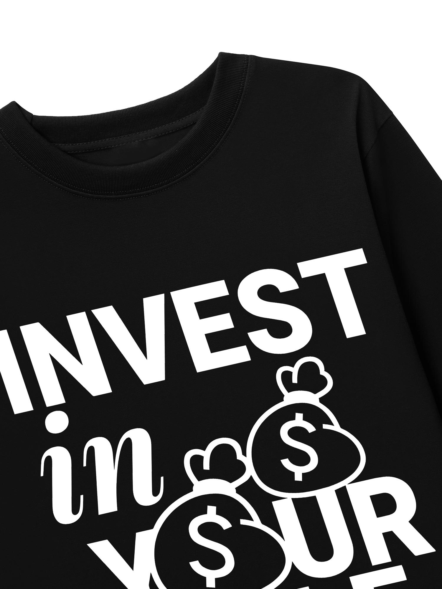 Áo Thun Dài Tay Money Invest In Yourself