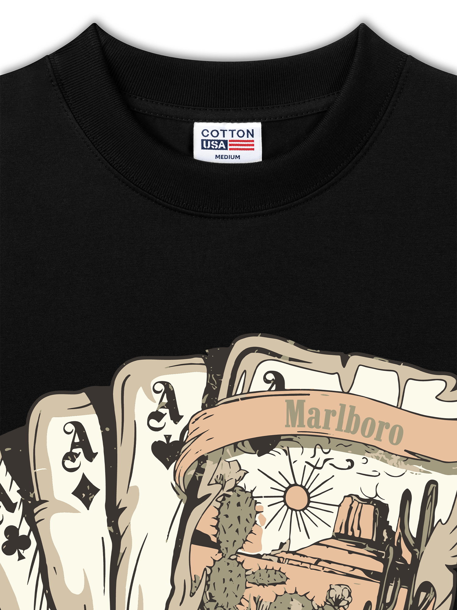 Áo Thun Relaxed Fit Marlboro Don't Squat