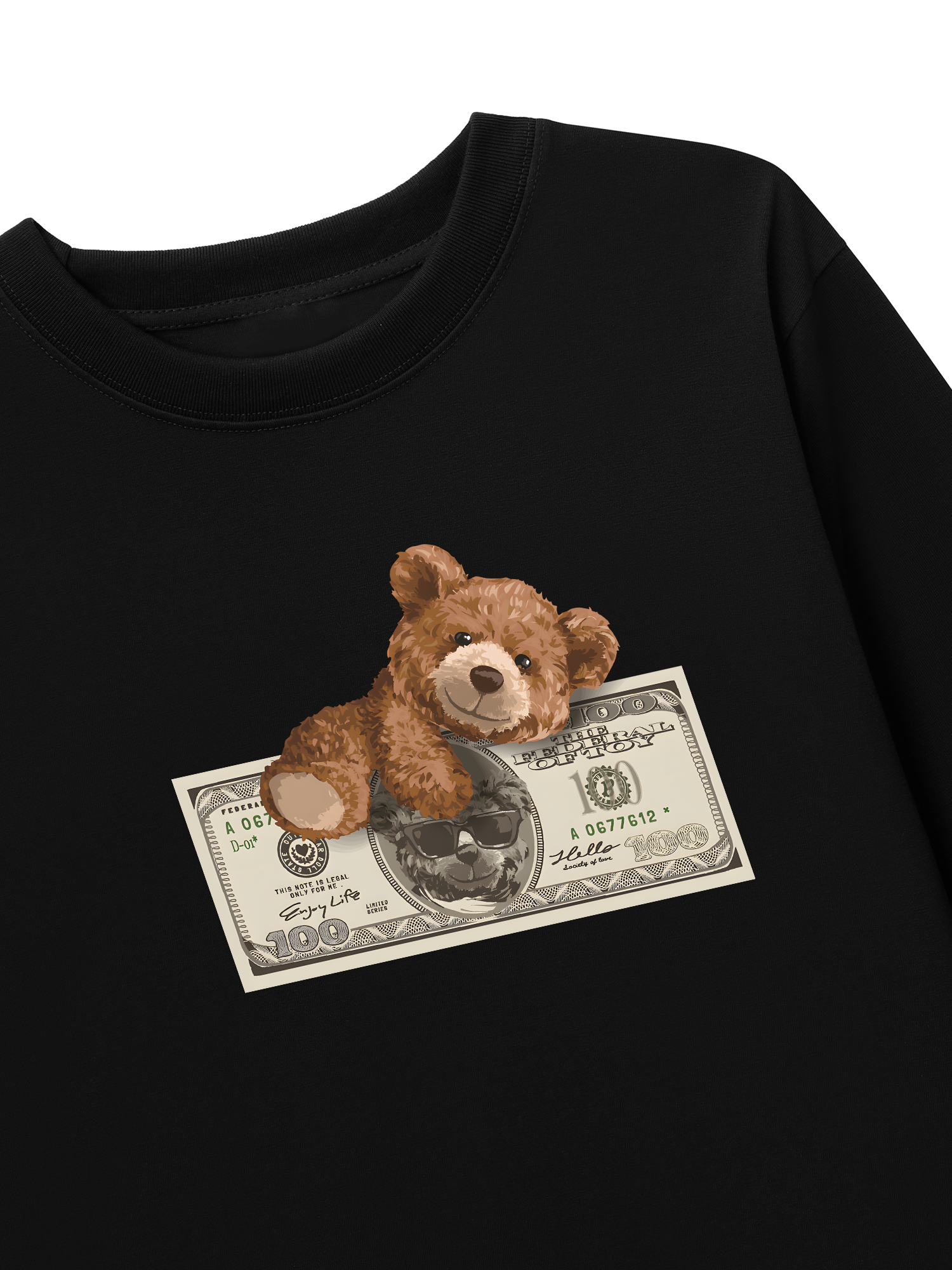 Áo Thun Dài Tay Teddy Dolar