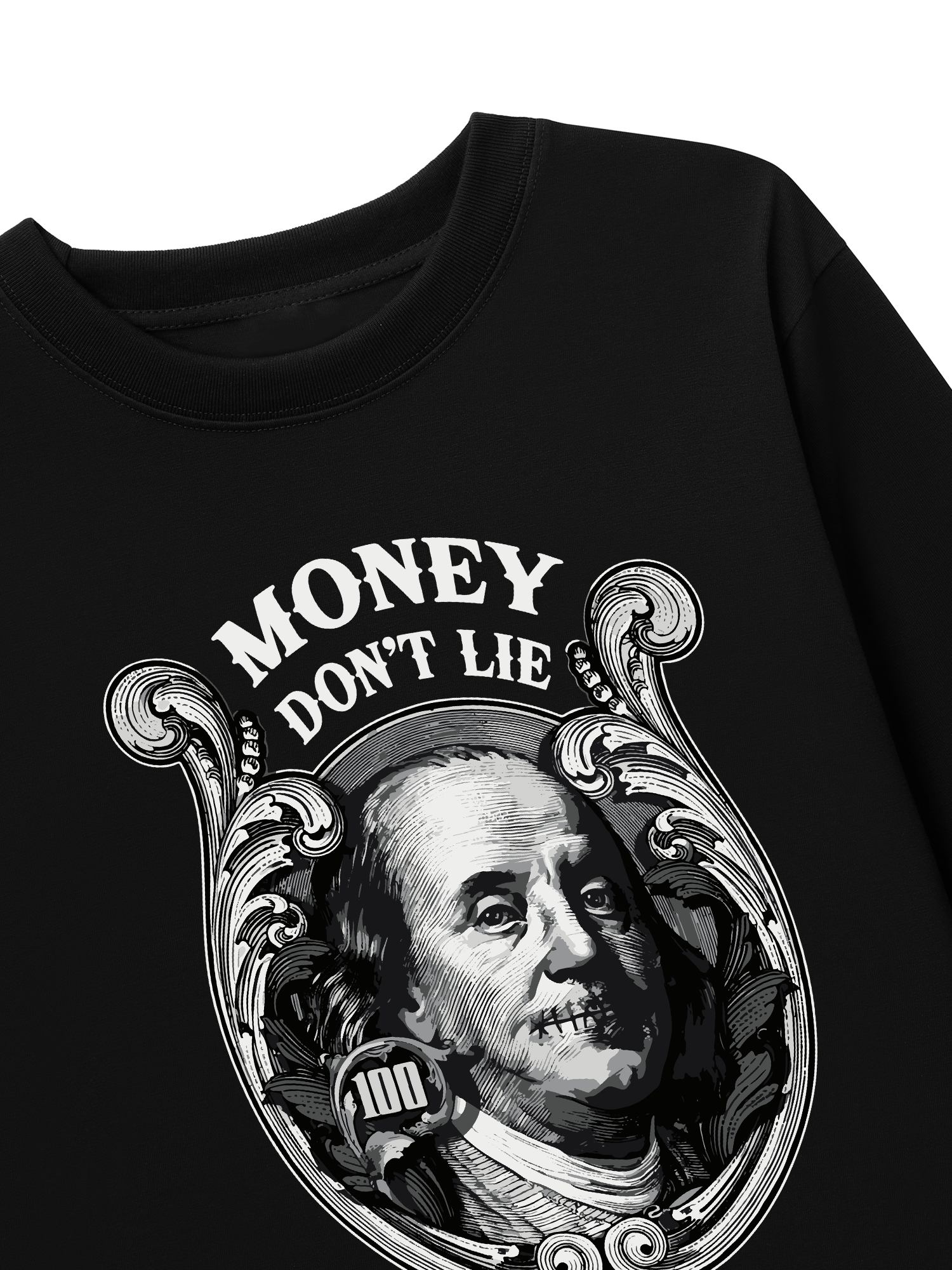 Áo Thun Dài Tay Money Don_t Lie