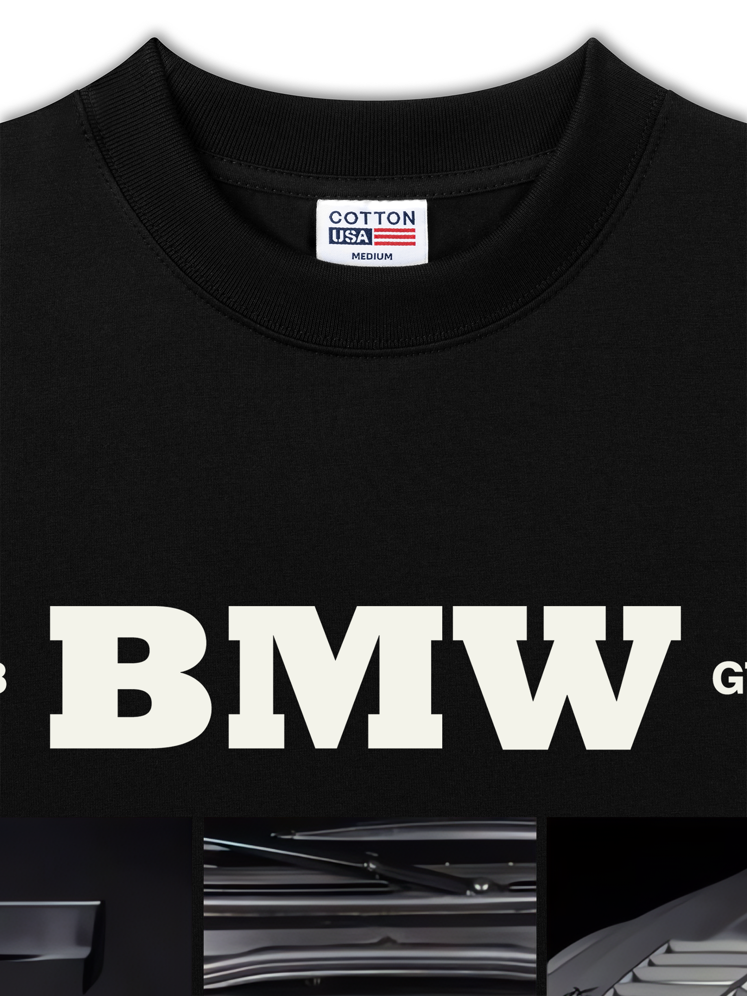 Áo Thun Relaxed Fit BMW M3 GTR Silver