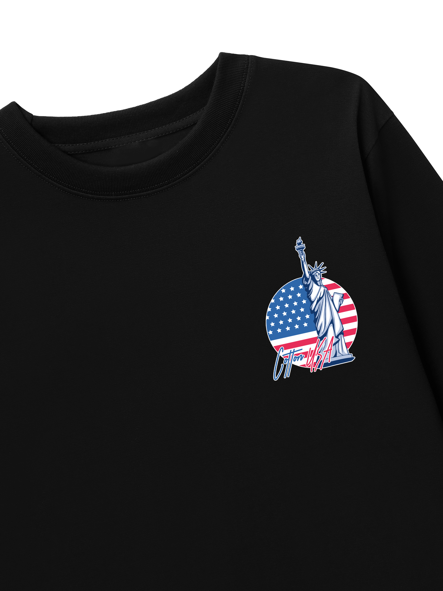 Áo Thun Dài Tay USA Statue Of Liberty