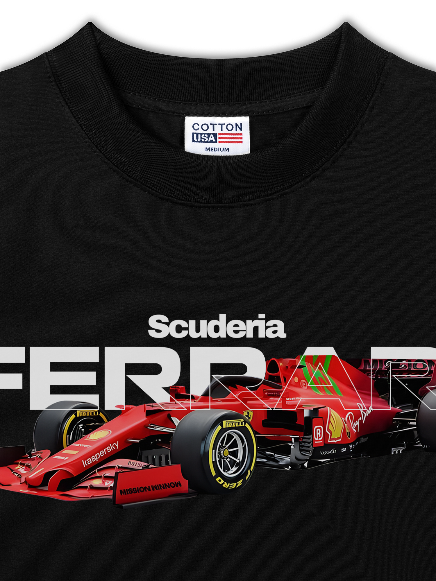 Áo Thun Relaxed Fit Ferrari The Pracing Horse