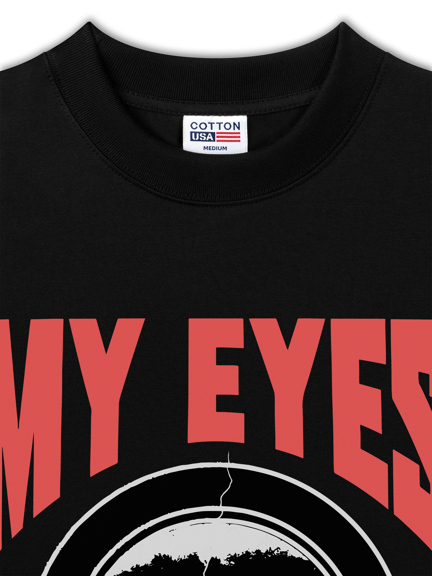 Áo Thun Relaxed Fit Rapper Travis Scott My Eyes