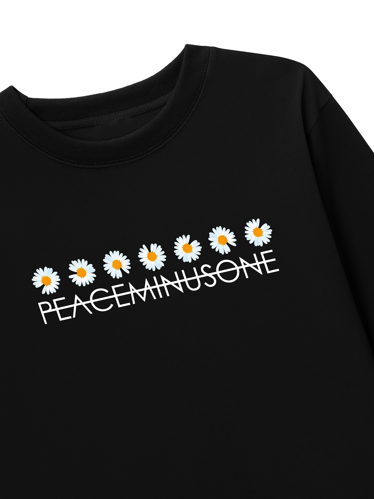 Áo Thun Dài Tay Floral Daisy Line