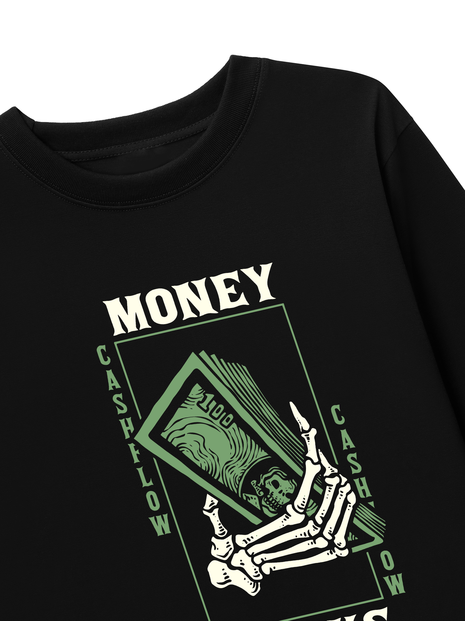 Áo Thun Dài Tay Money Works Business Is Business