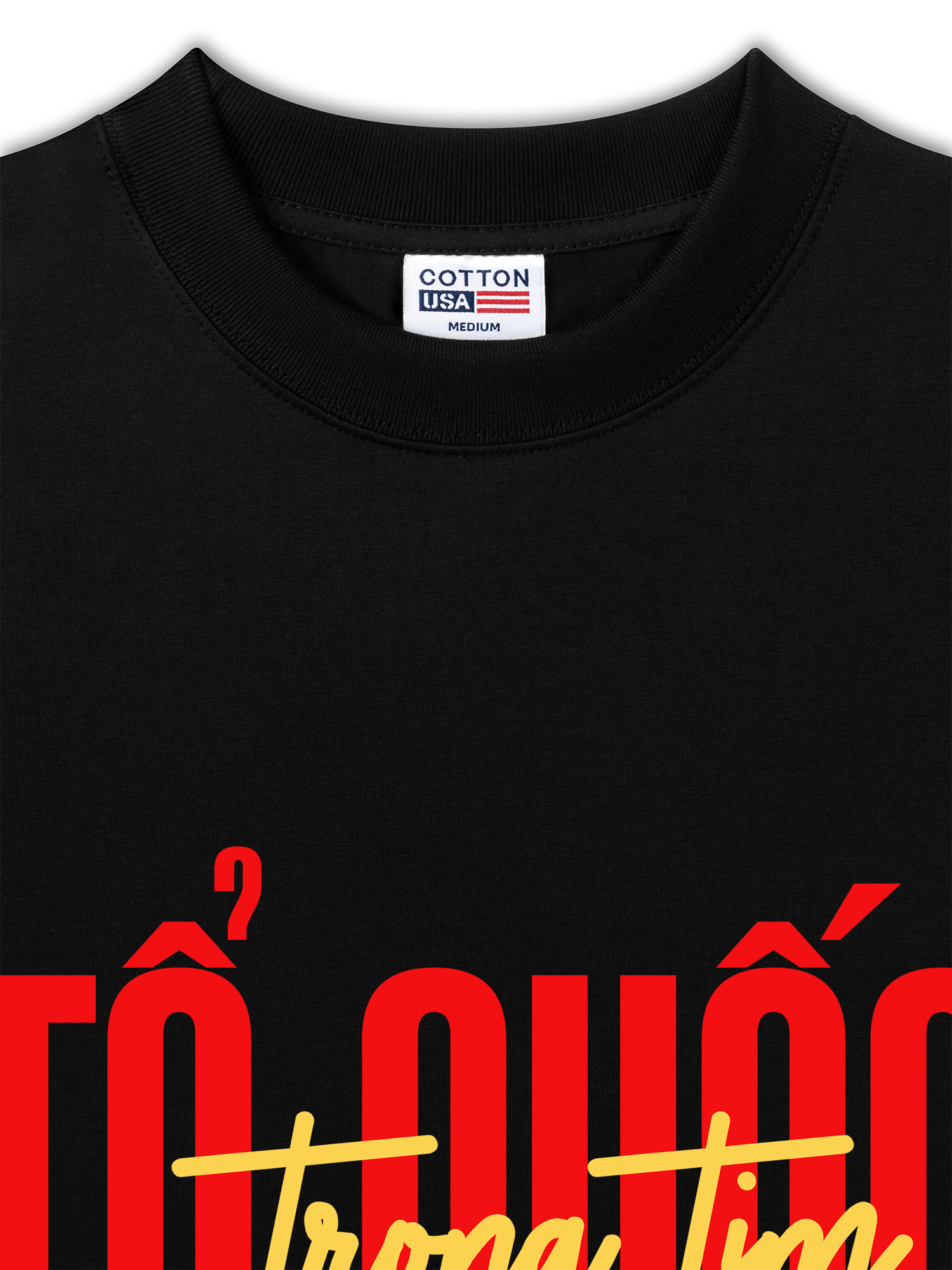 Áo Thun Relaxed Fit Tổ Quốc Trong Tim