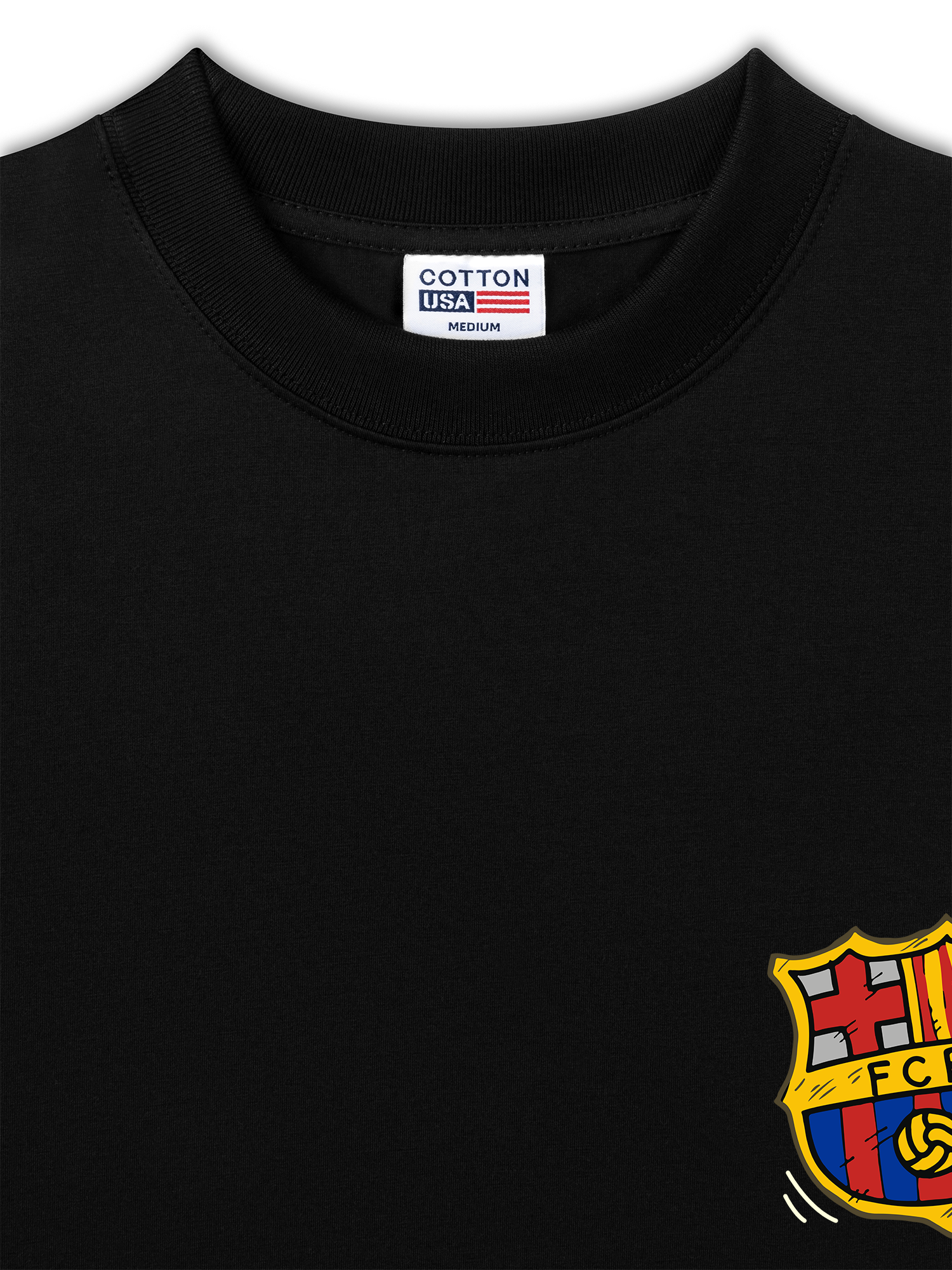 Áo Thun Relaxed Fit Soccer Barca Més Que Un Club