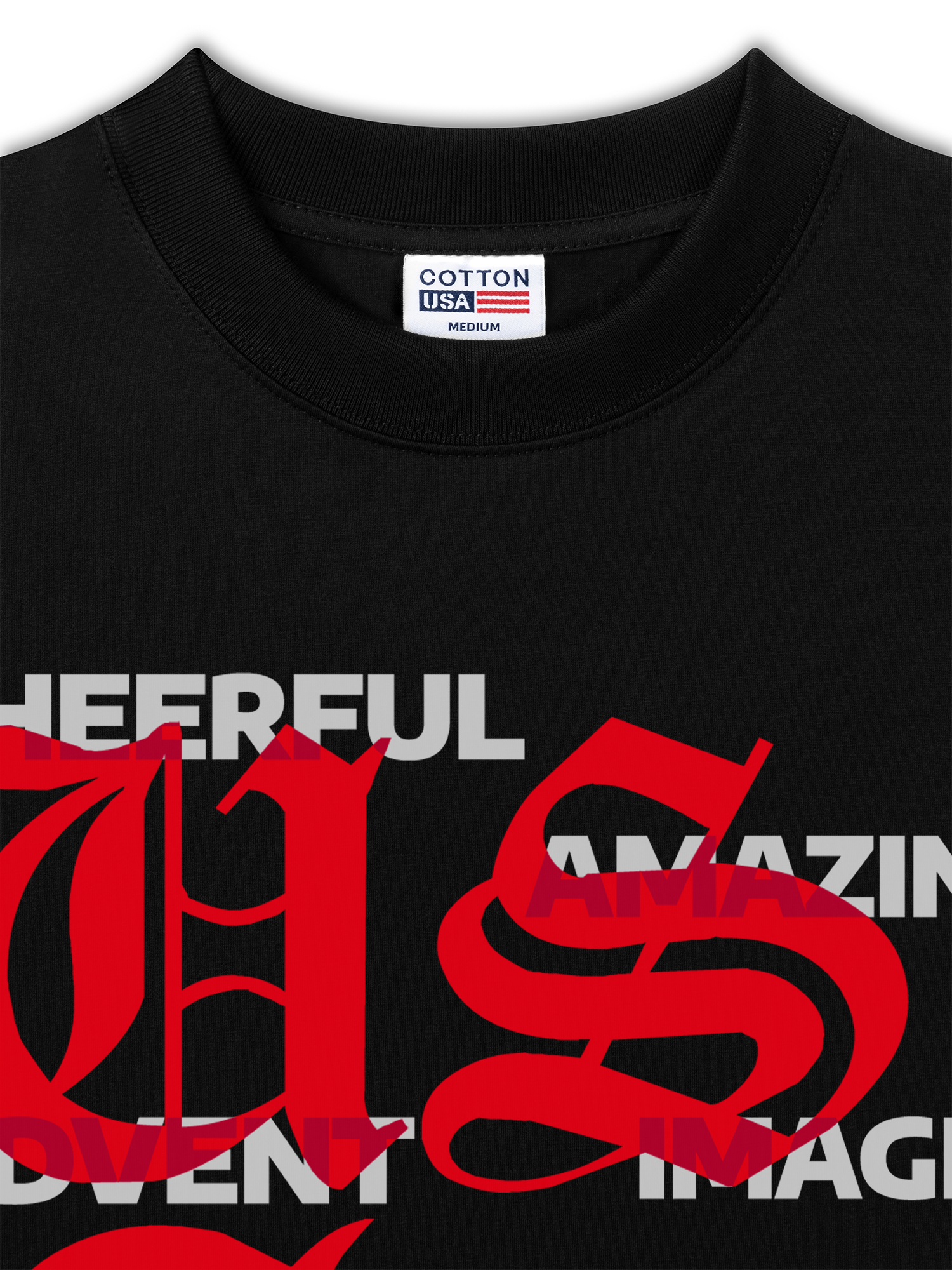 Áo Thun Relaxed Fit USA Classic Positive