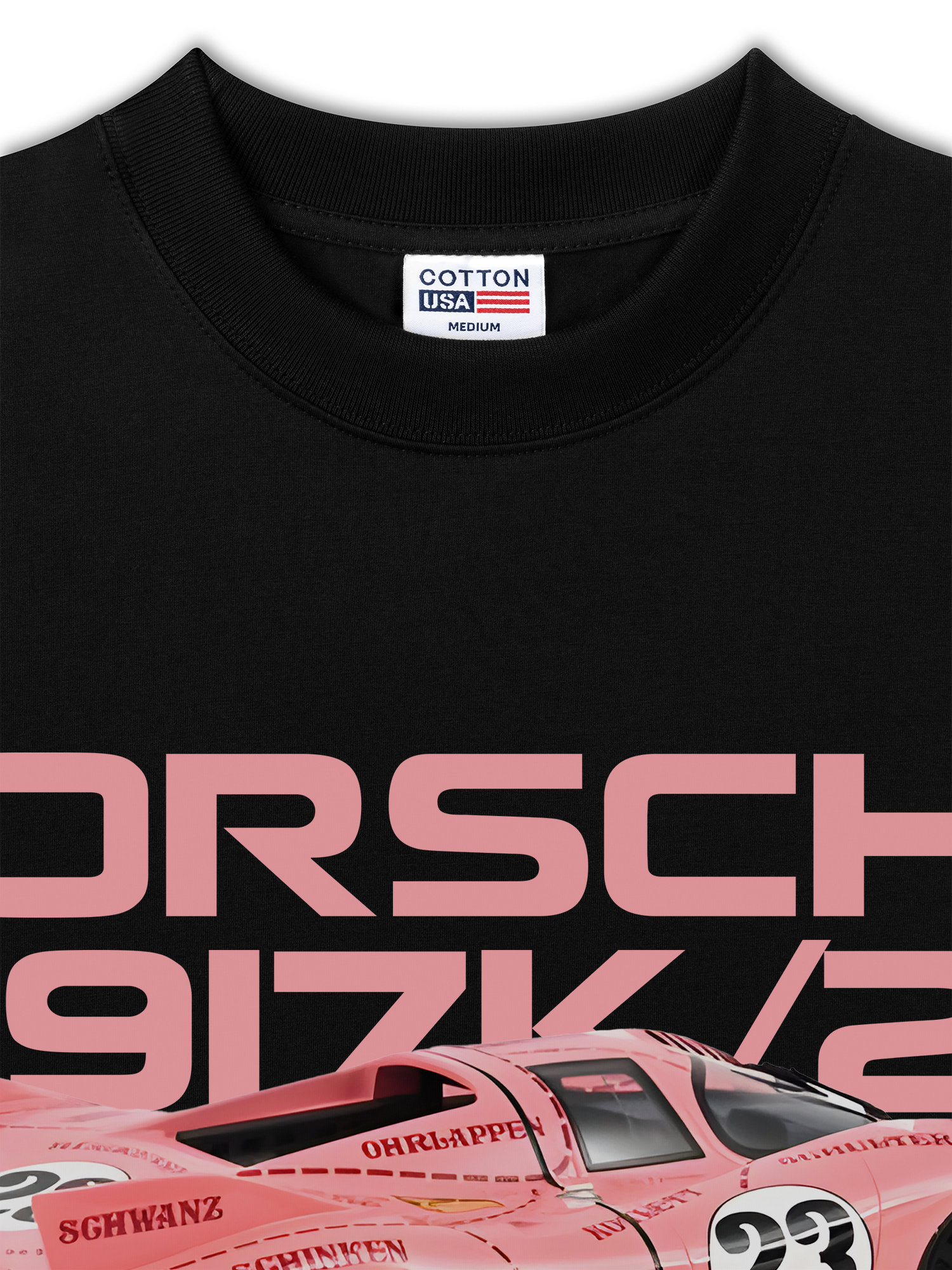 Áo Thun Relaxed Fit Porsche 917K Pink Pig