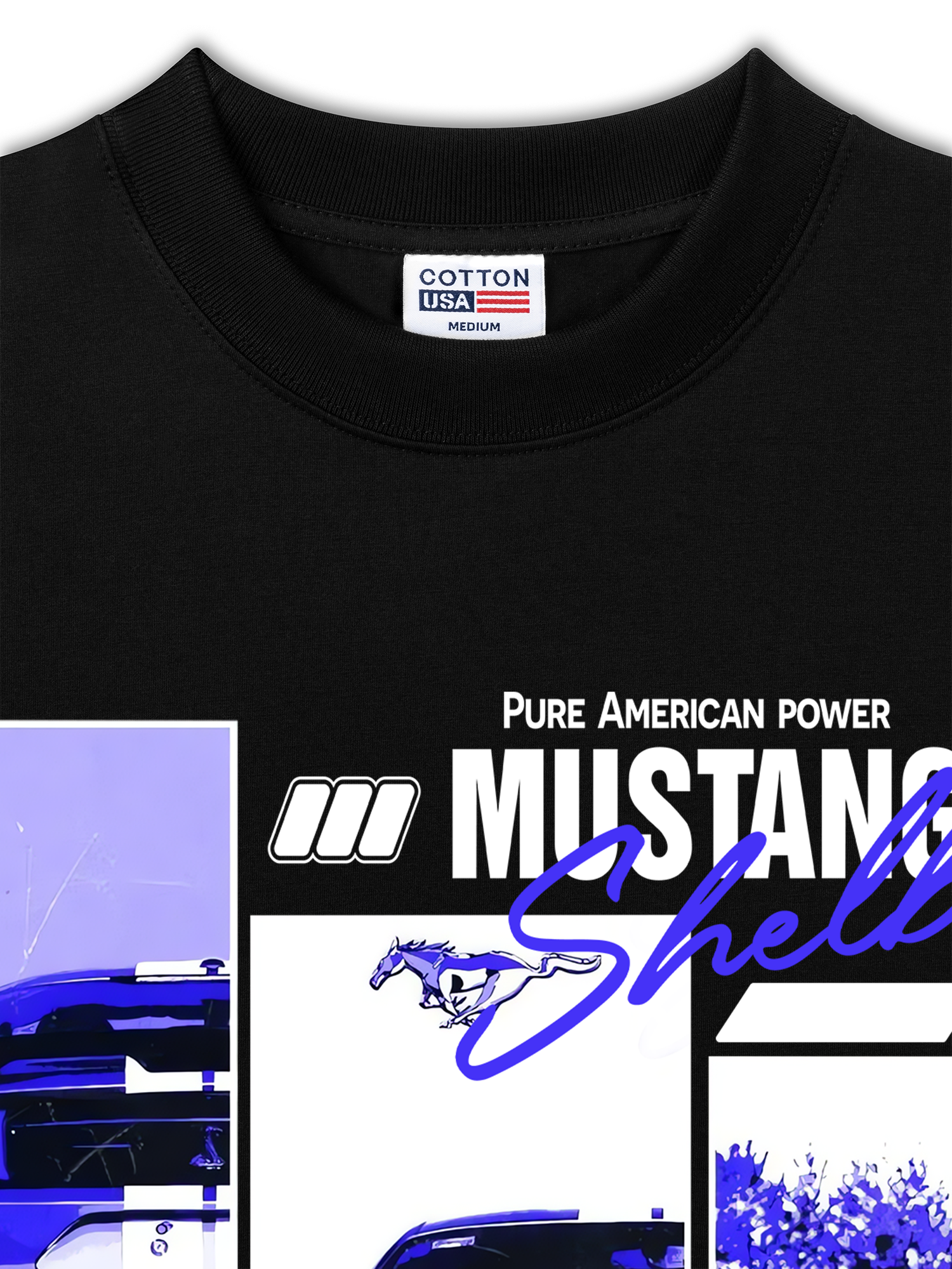 Áo Thun Relaxed Fit Ford Mustang Shelby