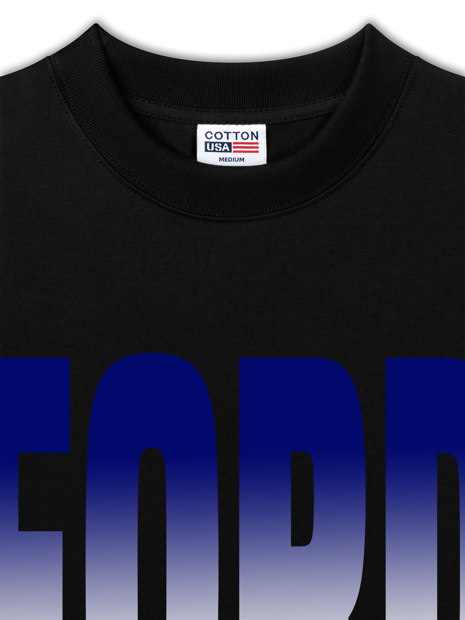 Áo Thun Relaxed Fit Ford GT 350 White Blue