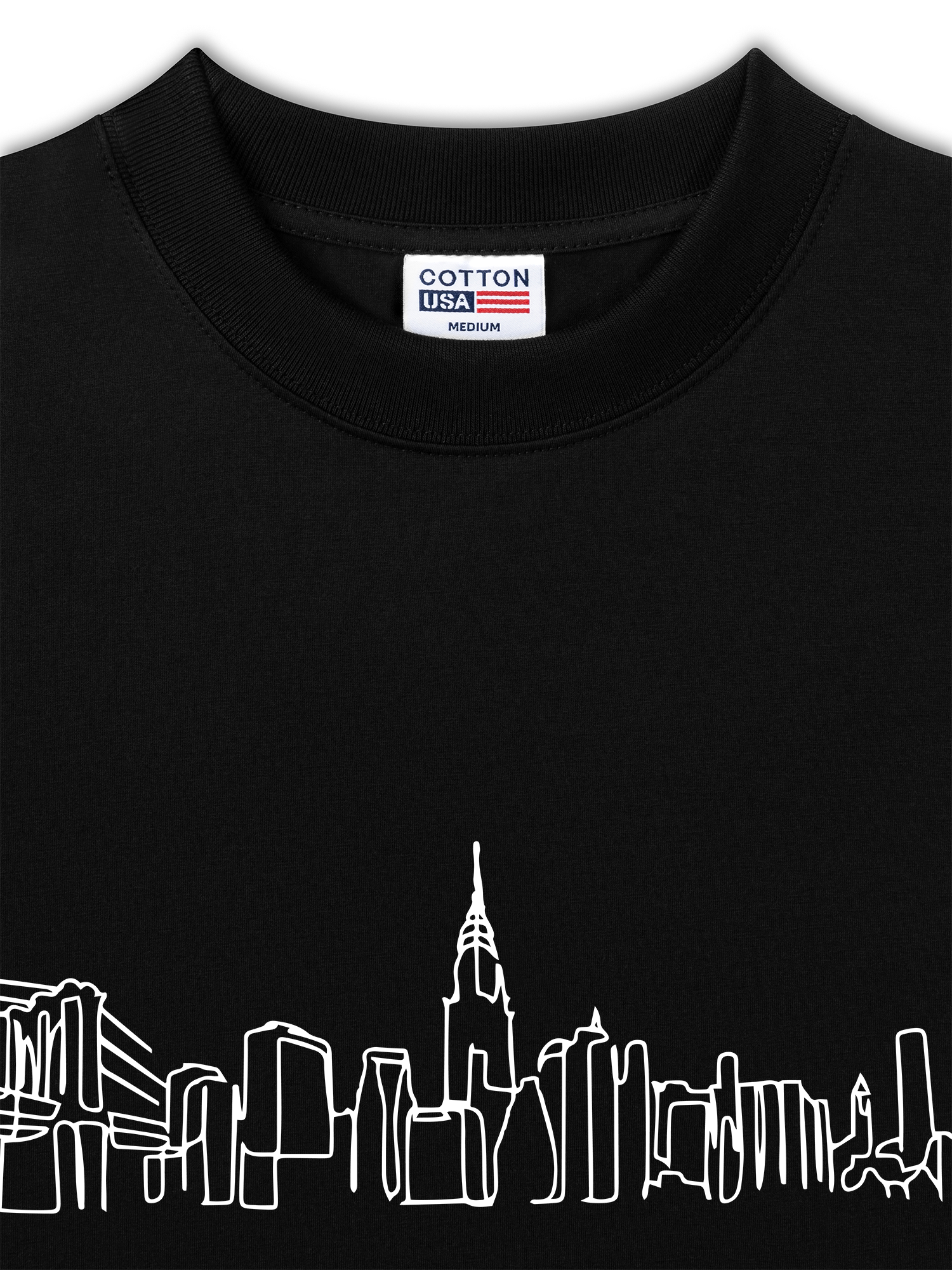 Áo Thun Relaxed Fit New York Minimalist