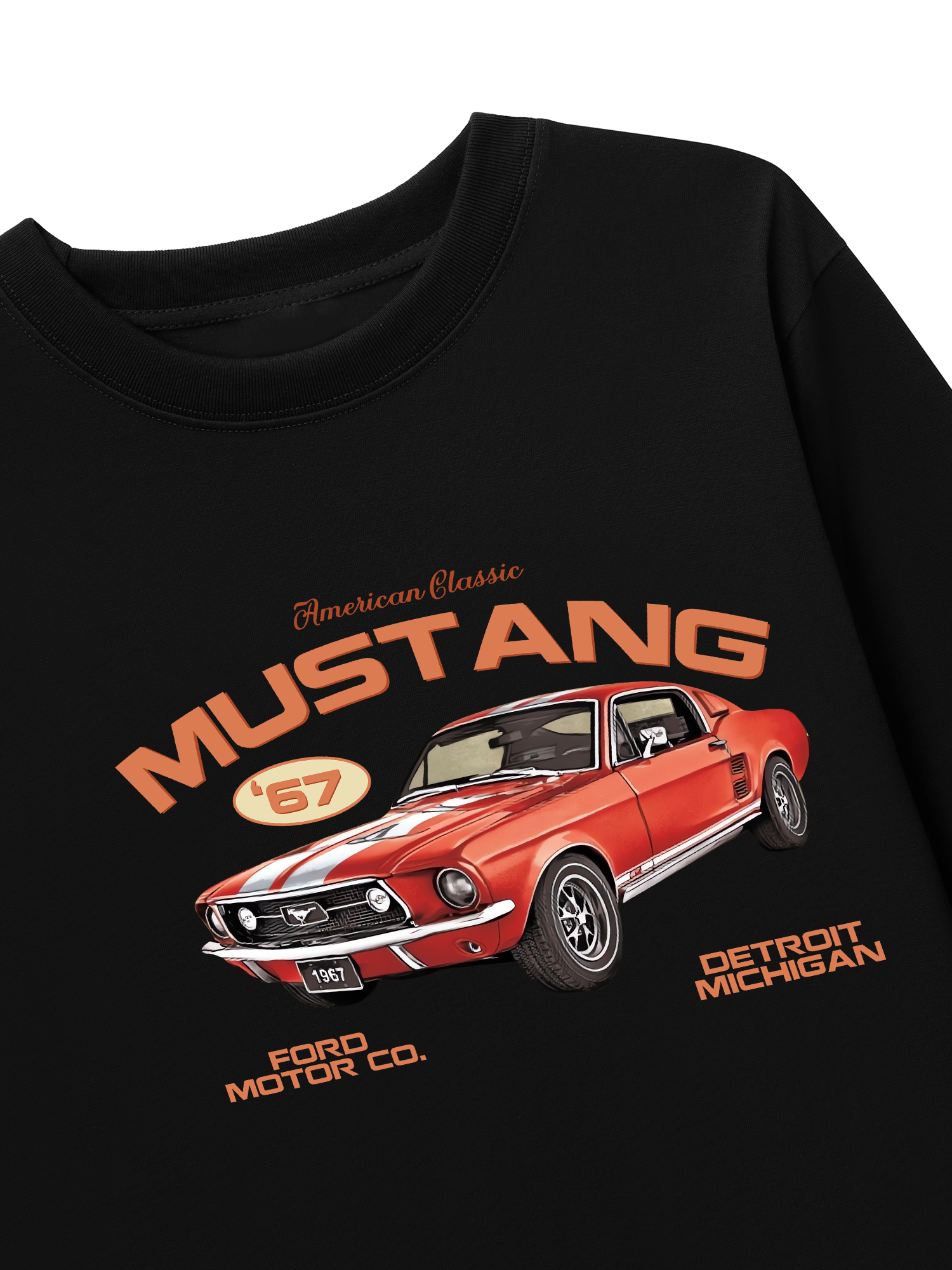 Áo Thun Dài Tay Ford American Classic