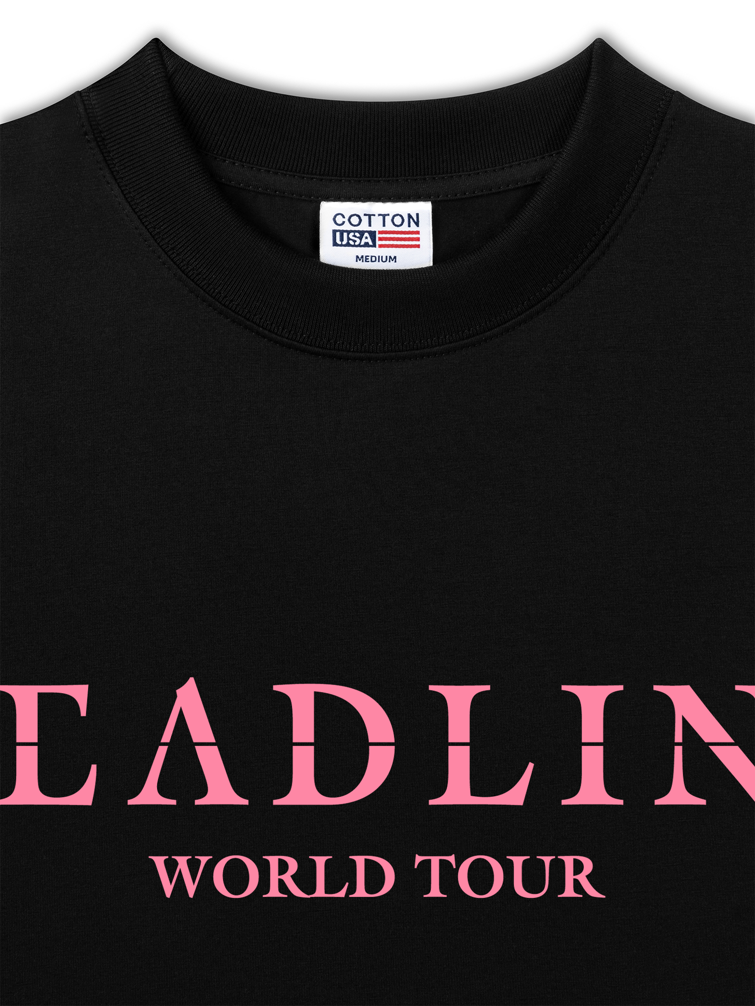 Áo Thun Relaxed Fit Idols Dead Line World Tour