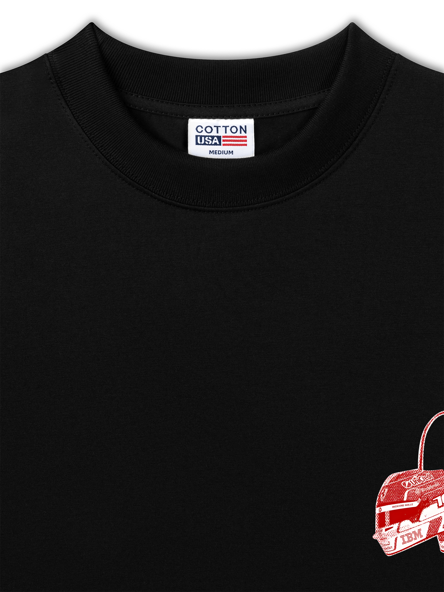 Áo Thun Relaxed Fit Ferrari Red Cherry Scuredia