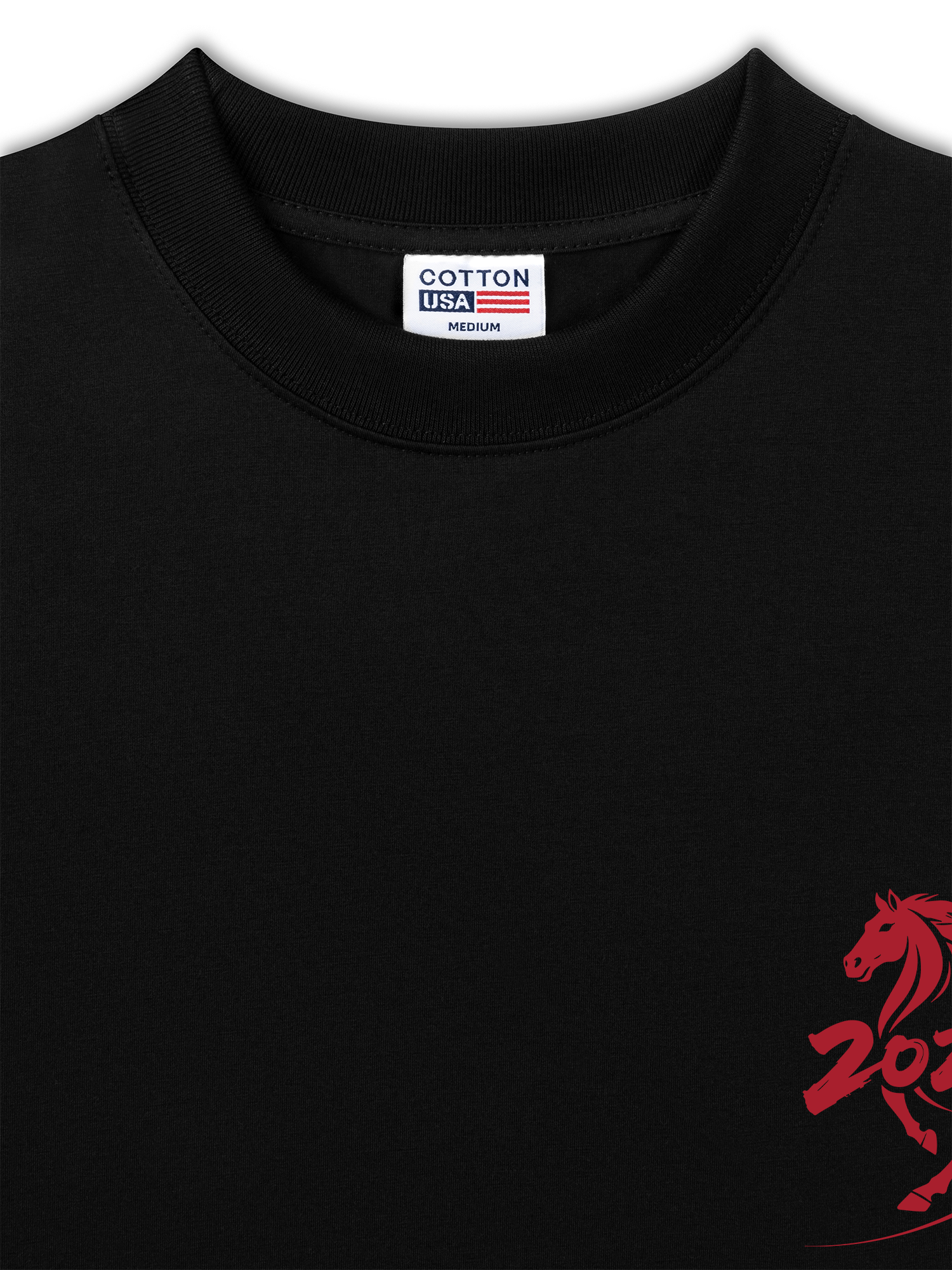 Áo Thun Relaxed Fit Năm Mới May Mắn