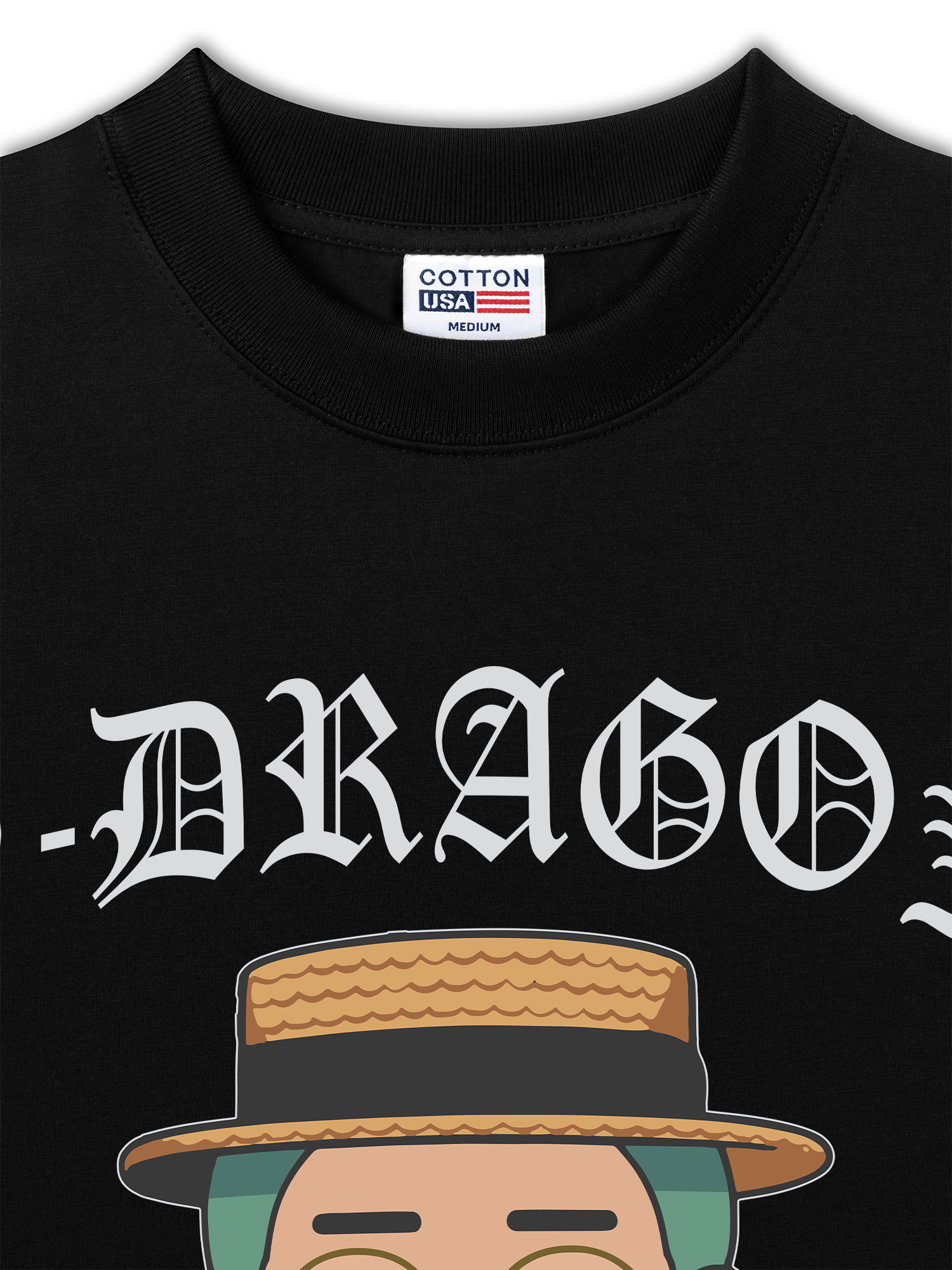 Áo Thun Relaxed Fit Idols Cartoon GD Peace Minusone