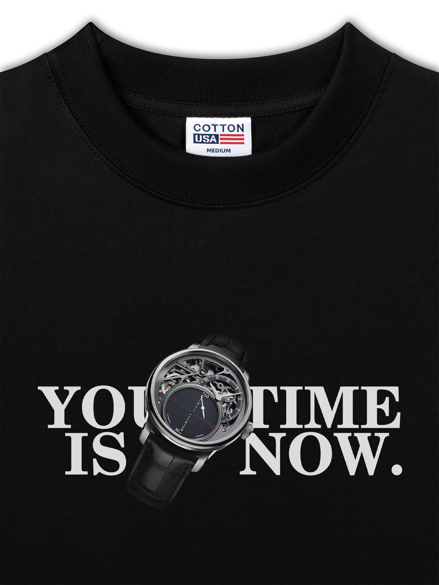 Áo Thun Relaxed Fit Watch Your Time Is Now