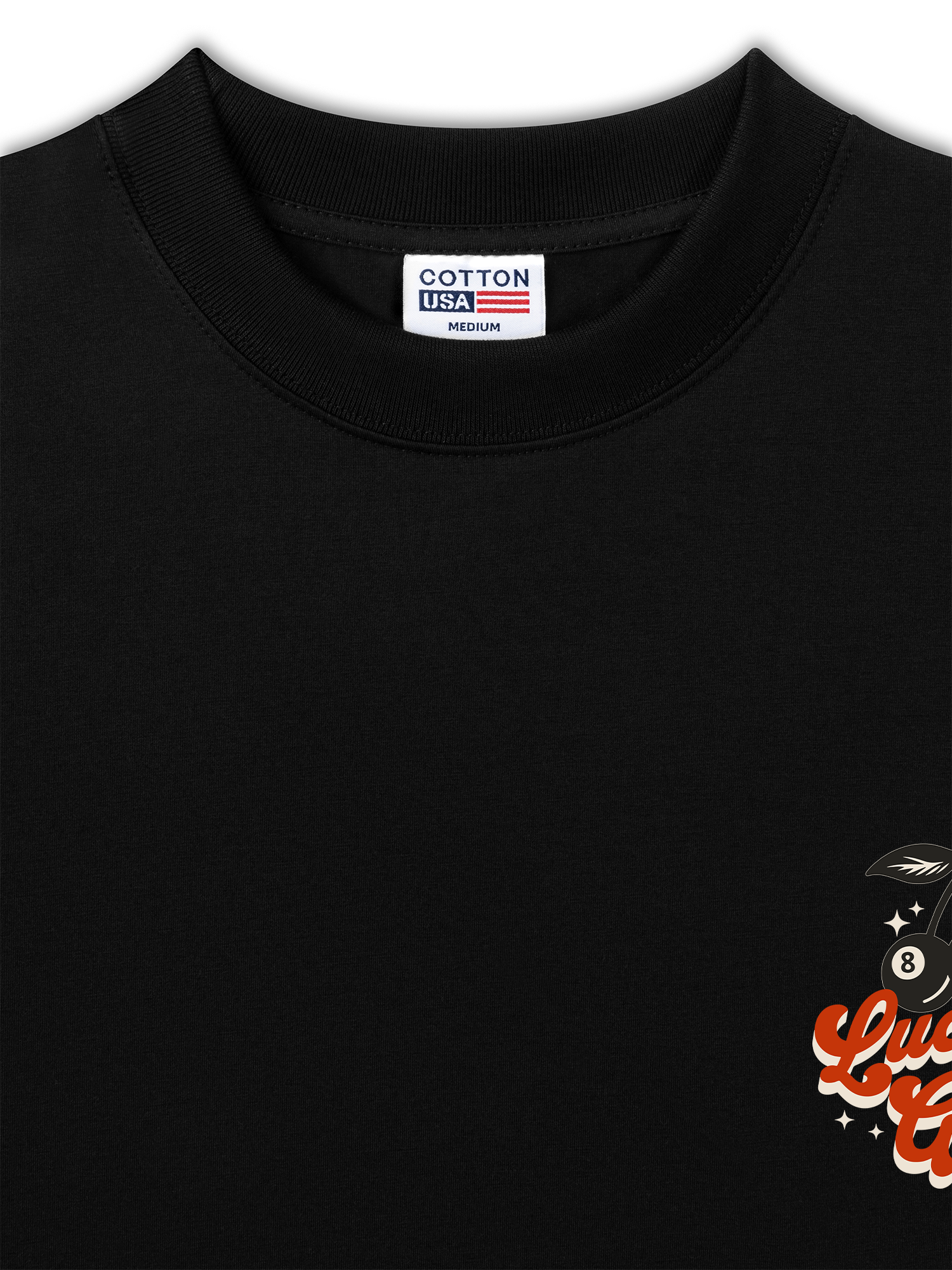 Áo Thun Relaxed Fit Billiards Lucky Girl