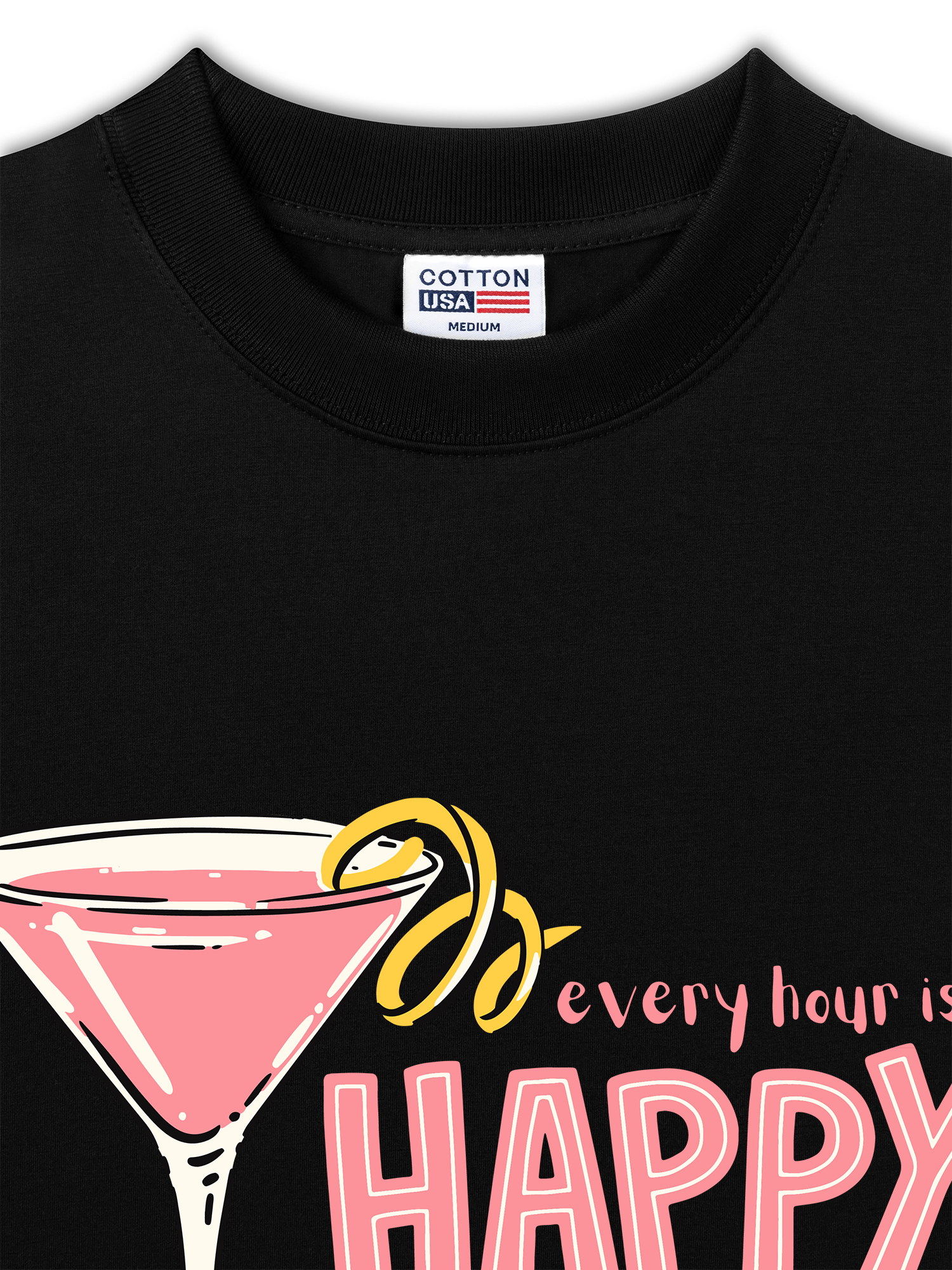 Áo Thun Relaxed Fit Happy Hour