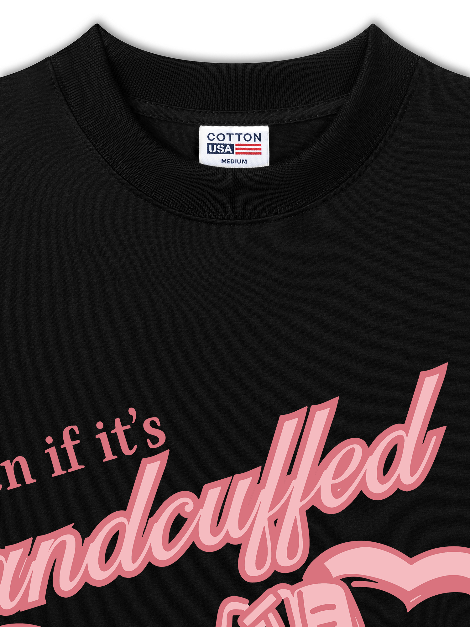 Áo Thun Relaxed Fit Love Handcuffed