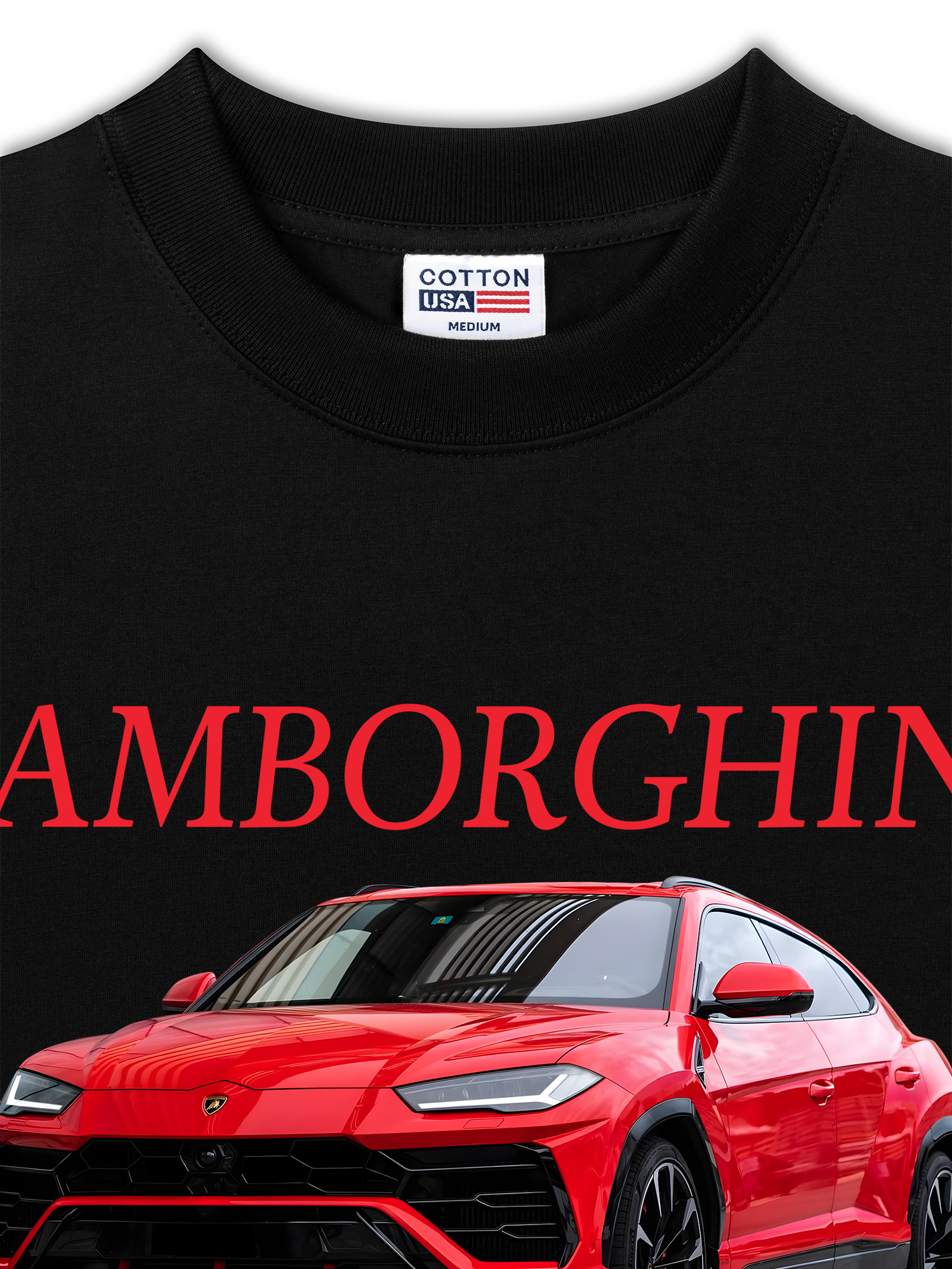 Áo Thun Relaxed Fit Lamborghini Urus Red