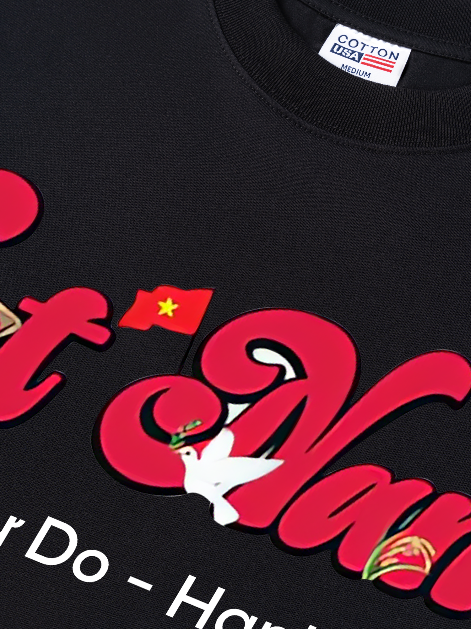 Áo Thun Relaxed Fit Việt Nam Tự Do