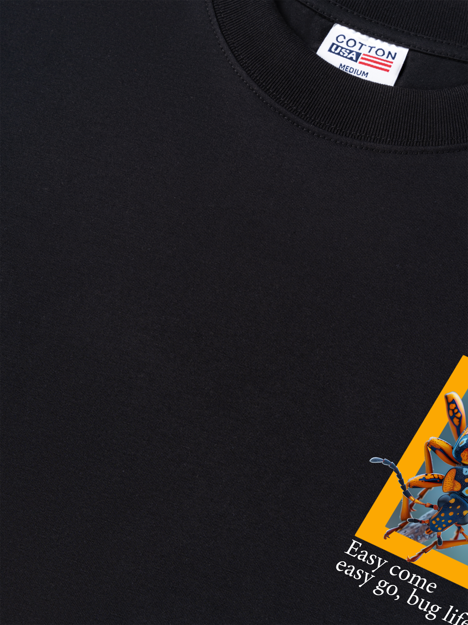 Áo Thun Relaxed Fit Wild Life Easy Come Easy Go