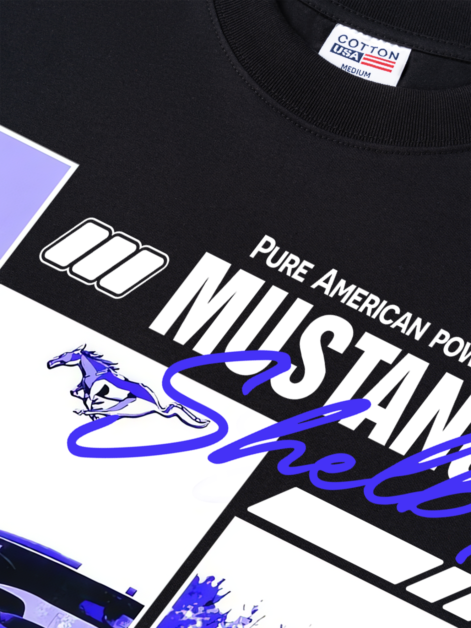 Áo Thun Relaxed Fit Ford Mustang Shelby