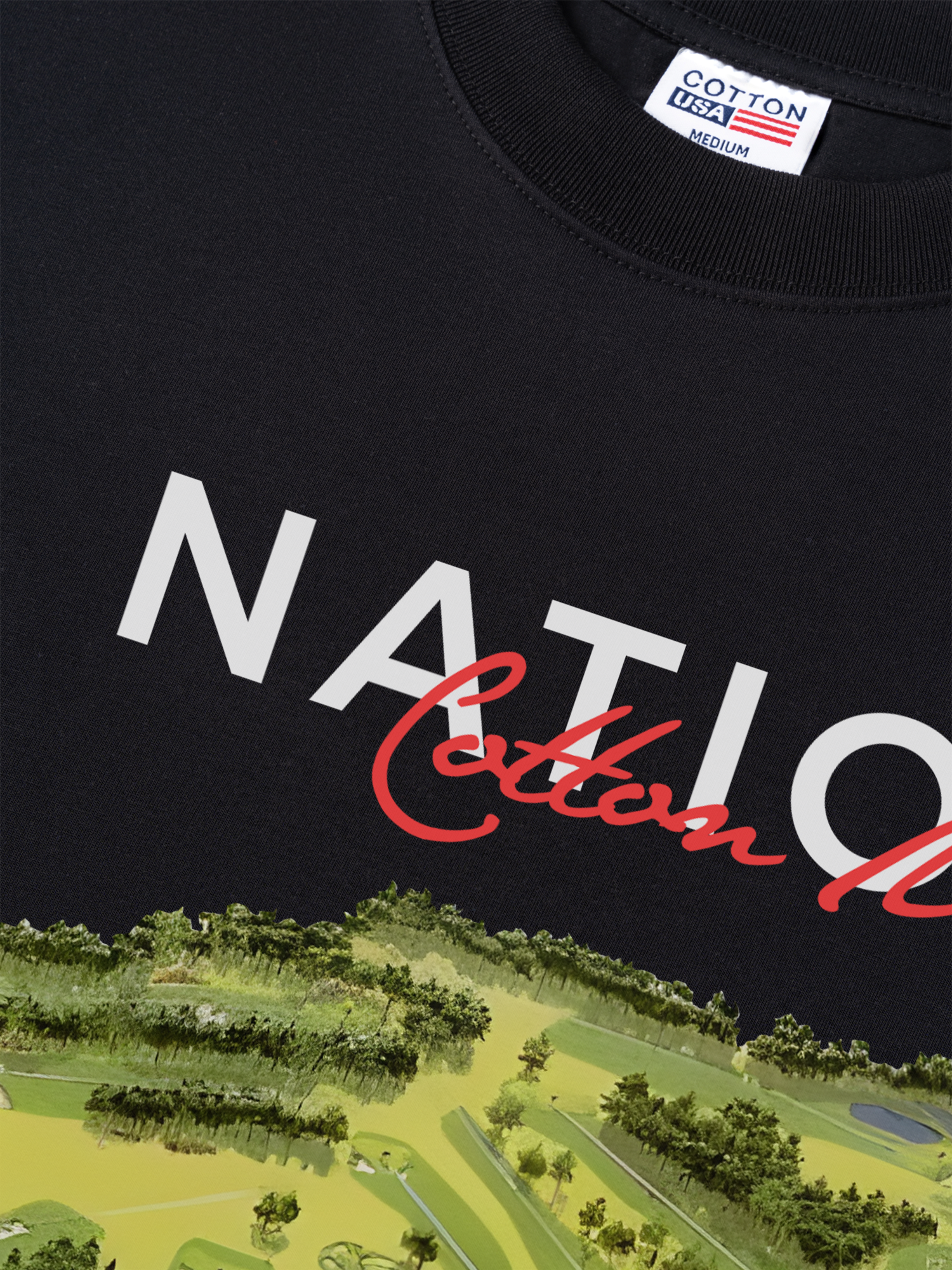 Áo Thun Relaxed Fit Golf National Master