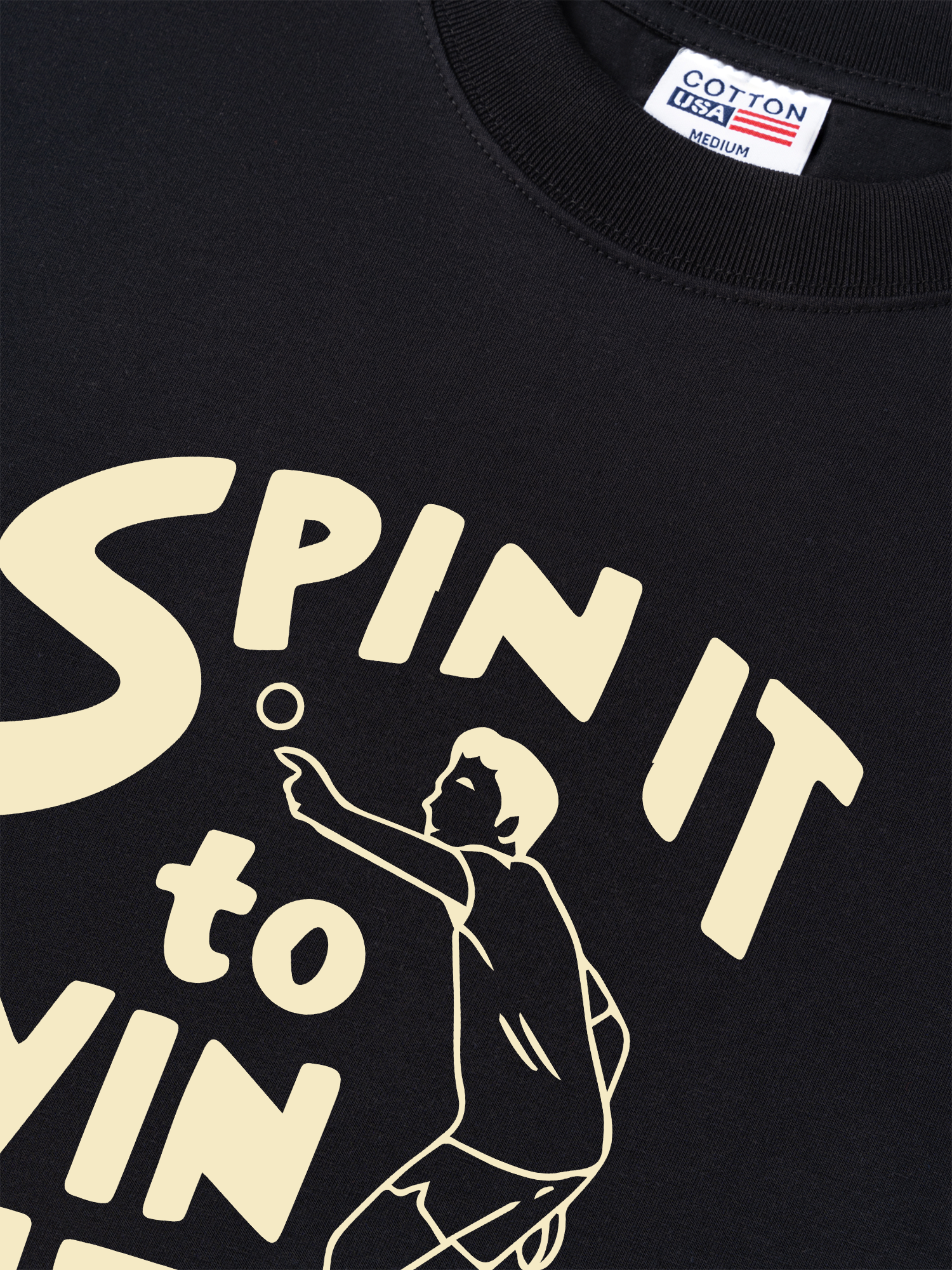 Áo Thun Relaxed Fit Spin To Win
